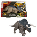 Jurassic World Rebirth Wild Roar Nasutoceratops Dinosaur Toy, Tail Controlled Attack Chomp & Sound