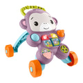 Fisher-Price Learn With Me Purple Monkey Walker Baby Activity Toy With Music & Lights