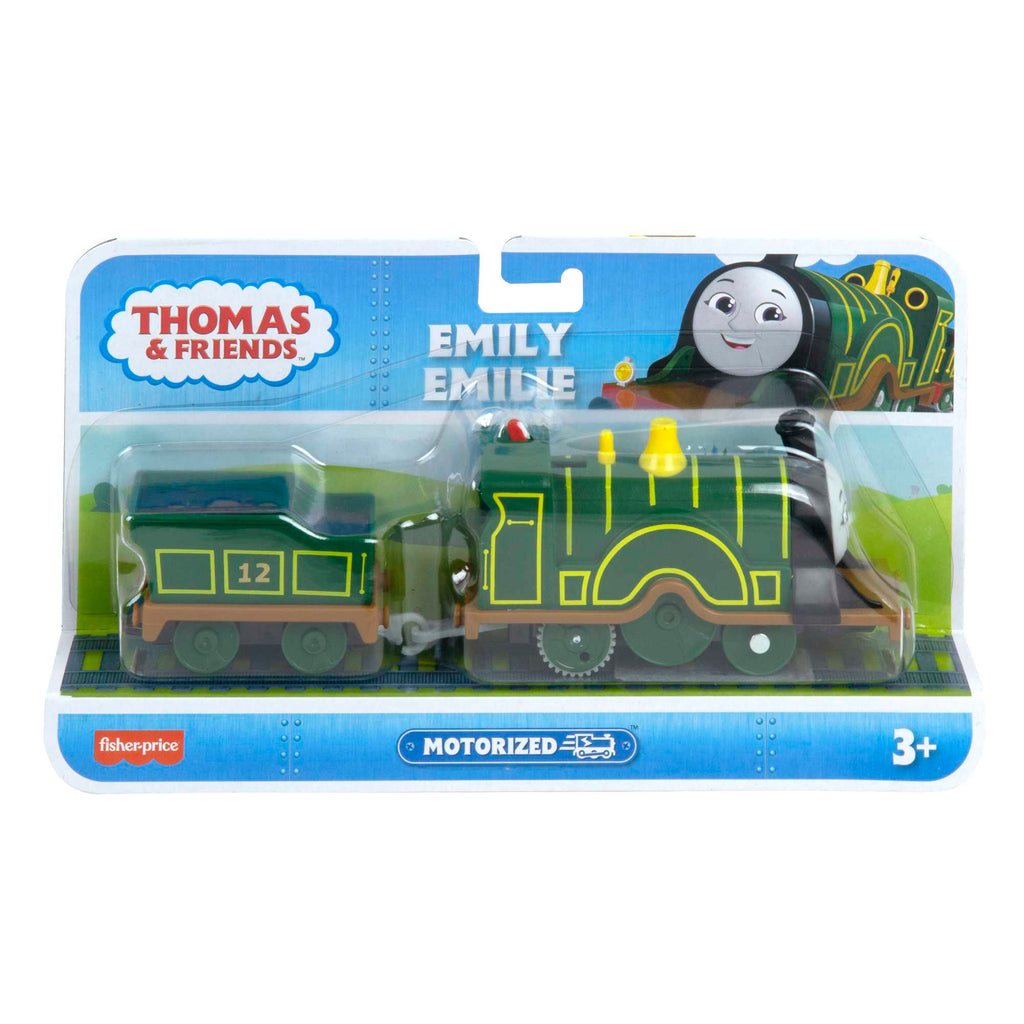 Thomas & Friends Emily Motorized Toy Train Engine With Tender For Preschool Kids