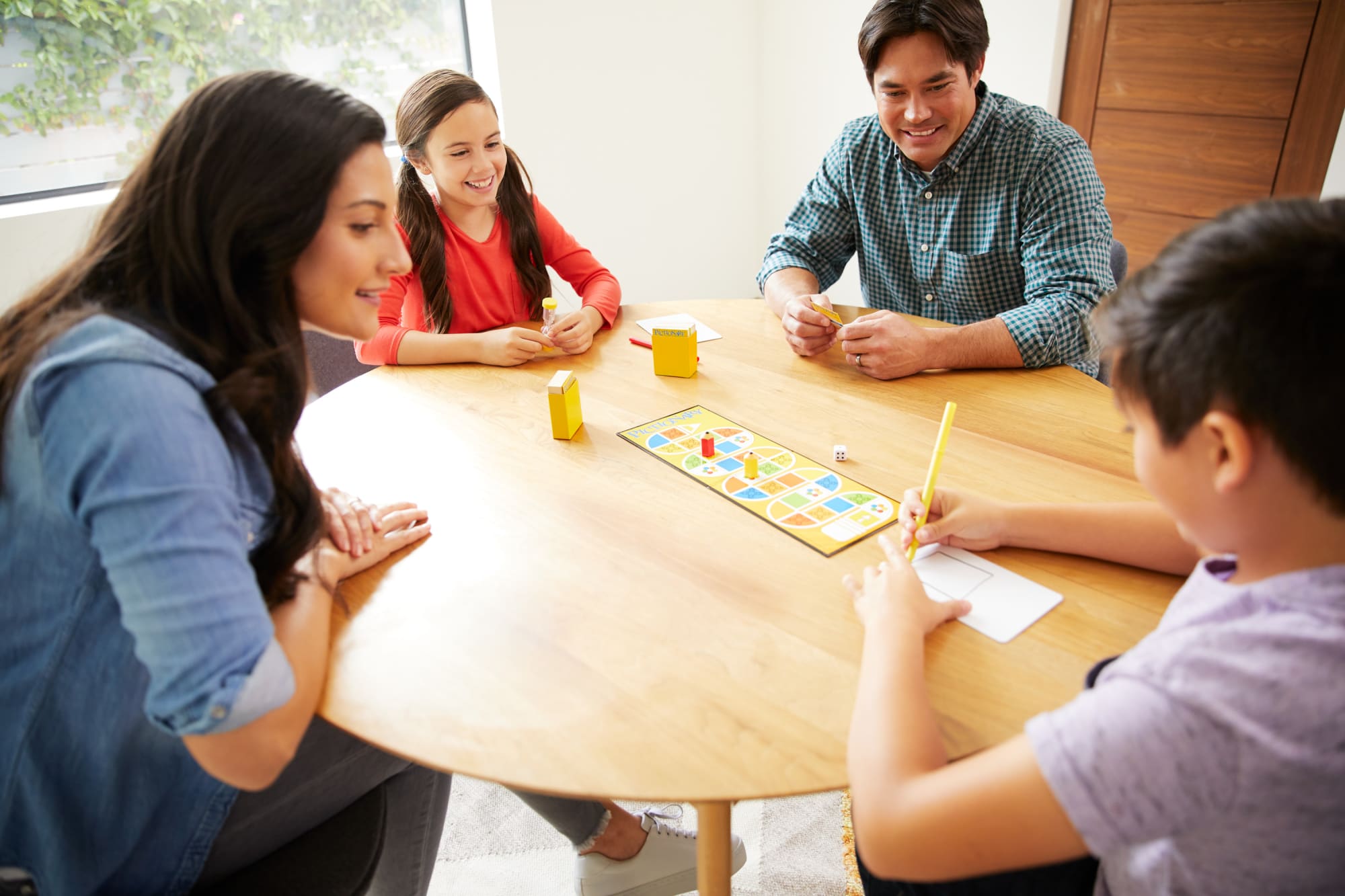 Pictionary Family Board Game For Kids, Adults And Game Night With Erasable Boards And Markers