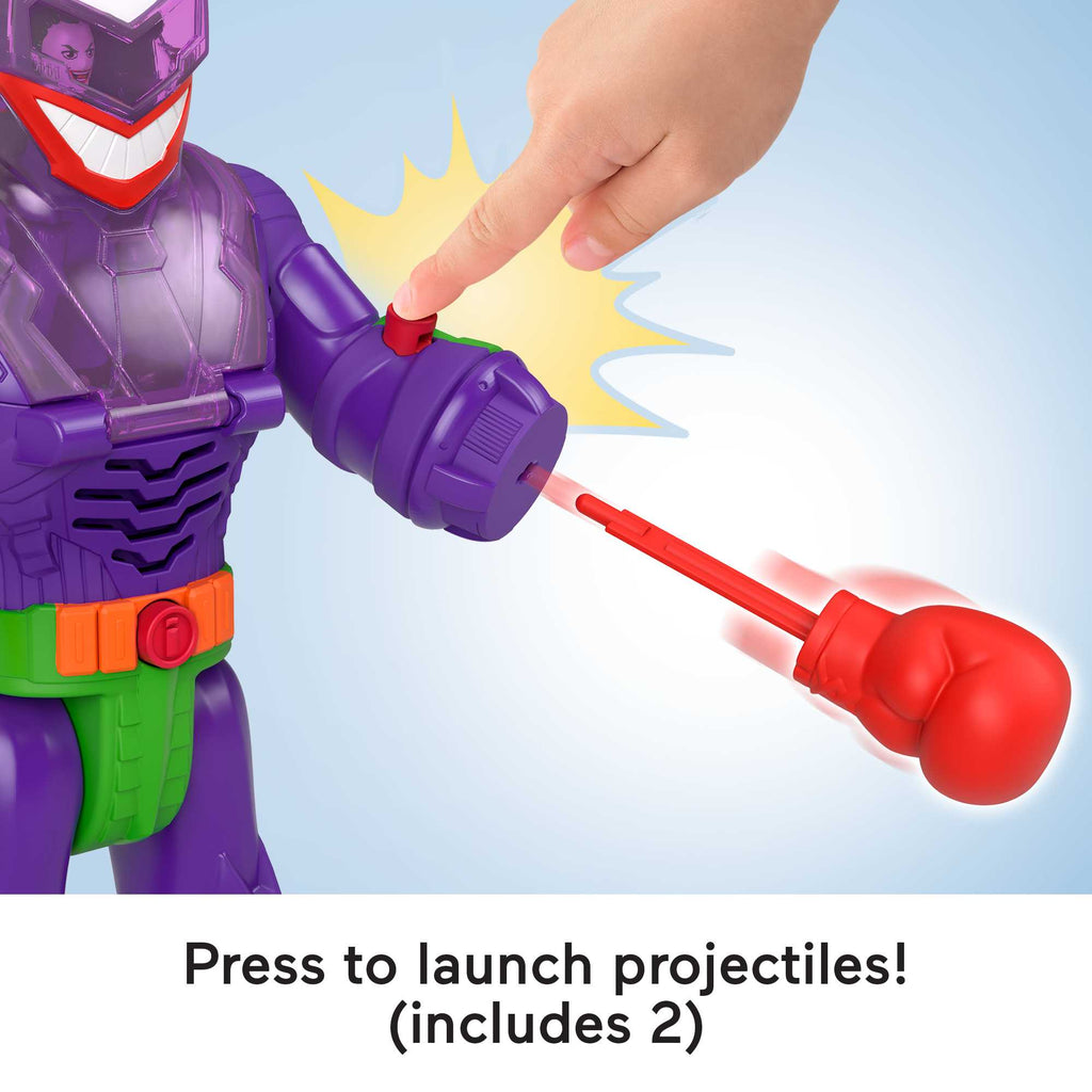 Imaginext DC Super Friends The Joker Robot Toy With Lights Sounds And Insider Figure, Preschool Toys