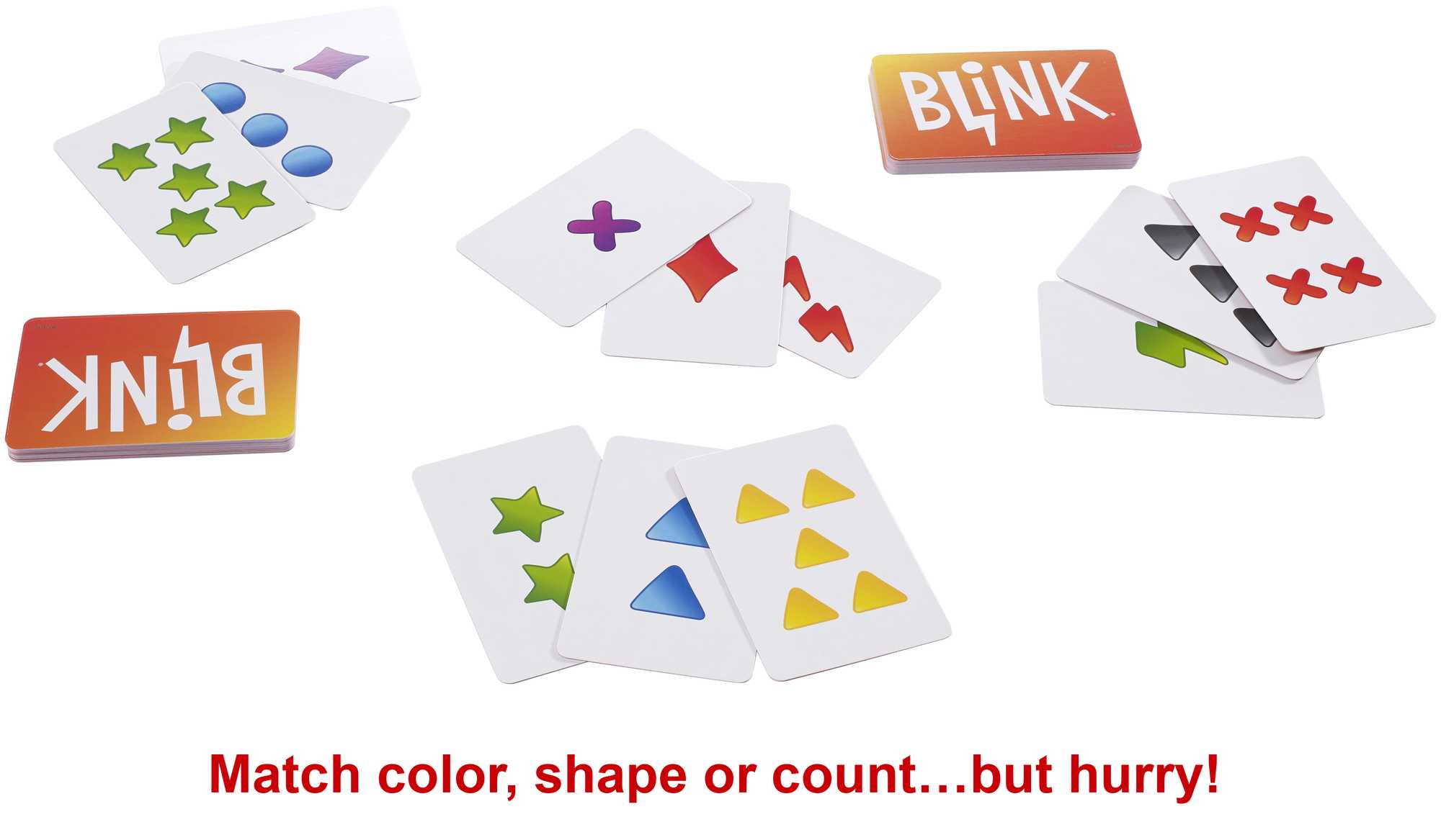 Blink Card Game For Family Night, World's Fastest Card Game, Easy For Kids in A Collectible Storage Tin