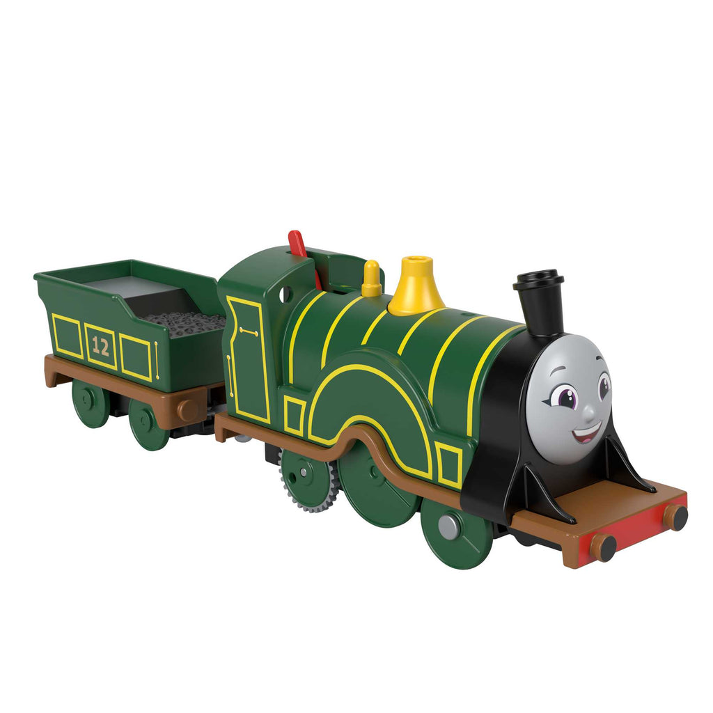Thomas & Friends Emily Motorized Toy Train Engine With Tender For Preschool Kids