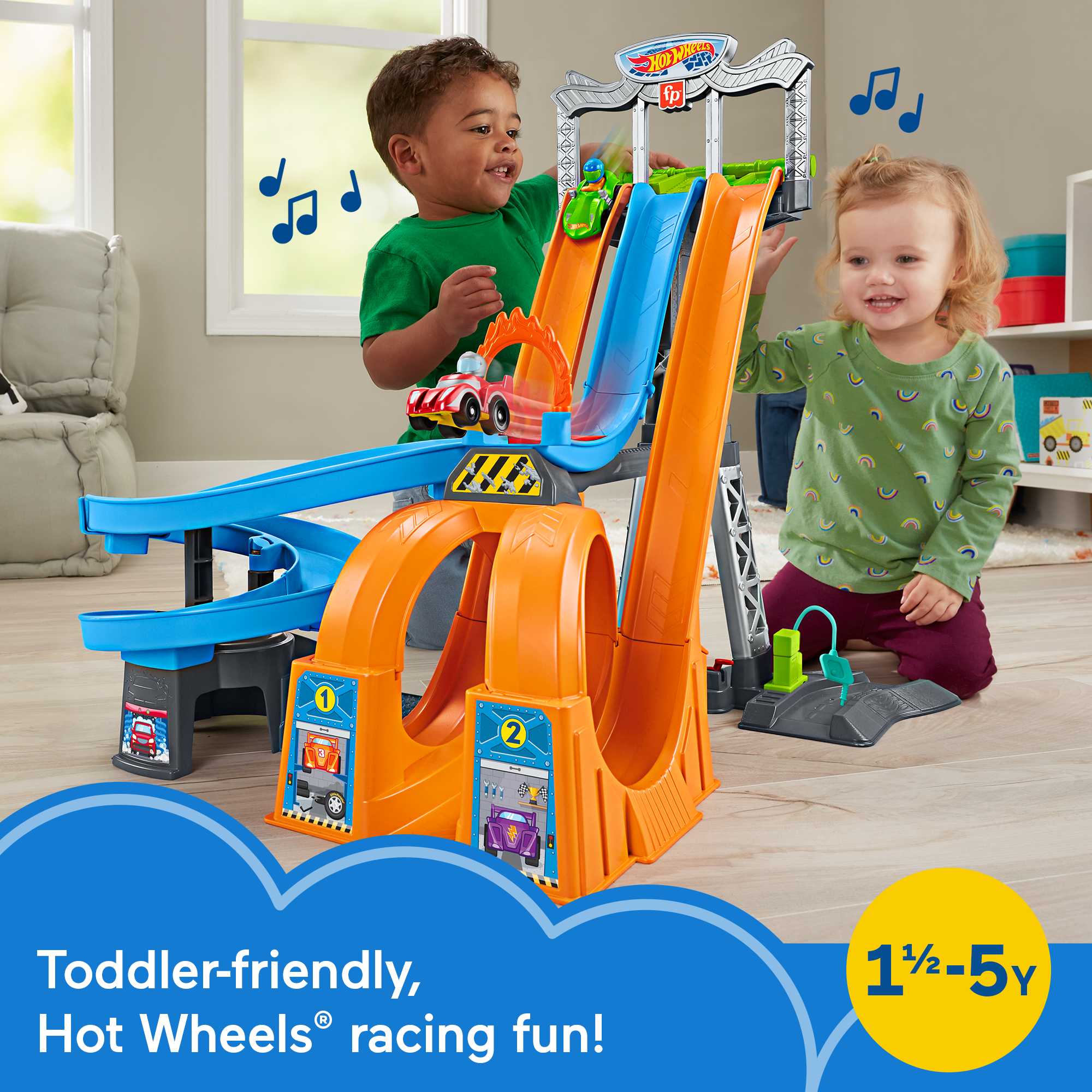 Hot Wheels Racing Loops Tower By Little People