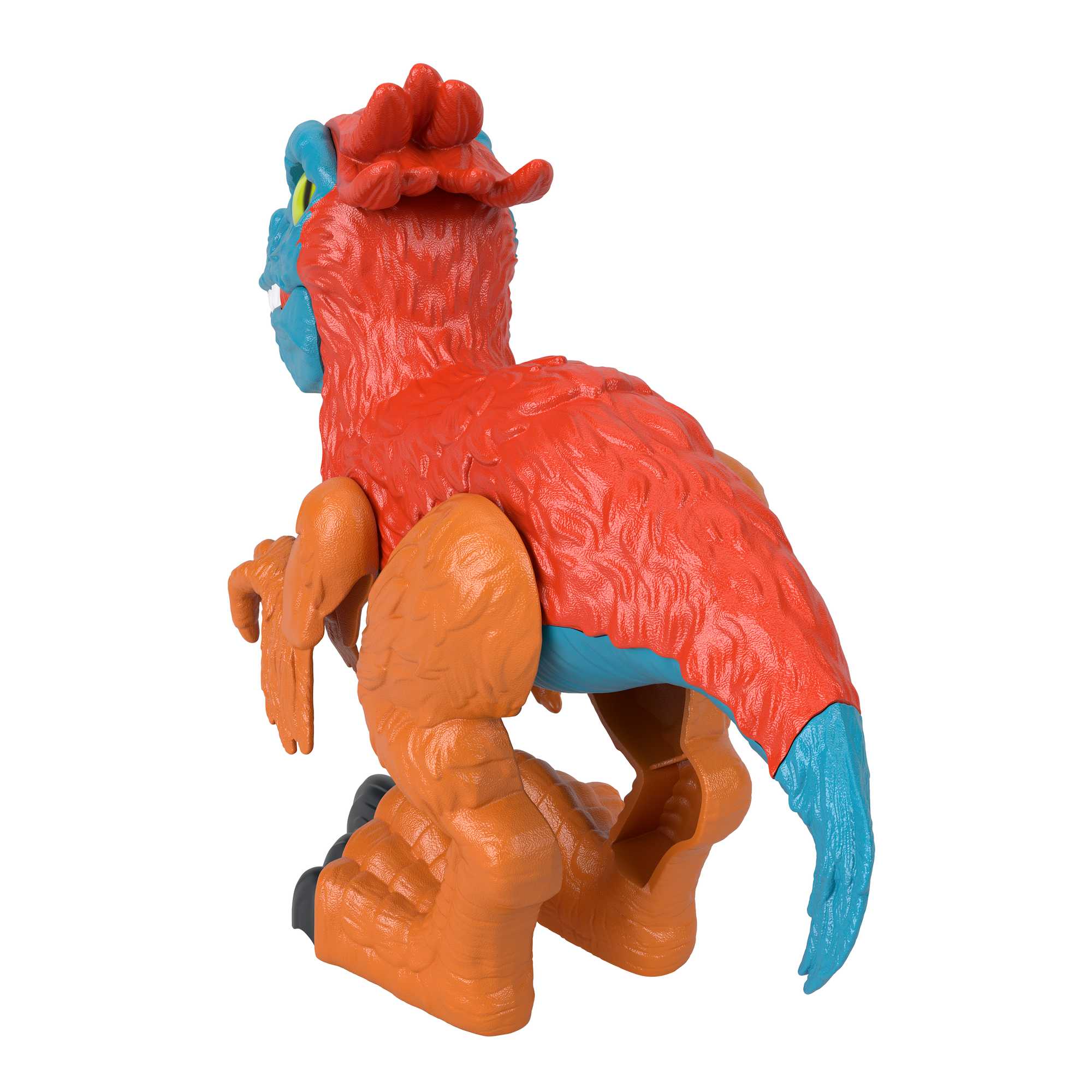 Imaginext Jurassic World Dominion Pyroraptor Dinosaur XL Figure, 10 inch, Preschool Toys