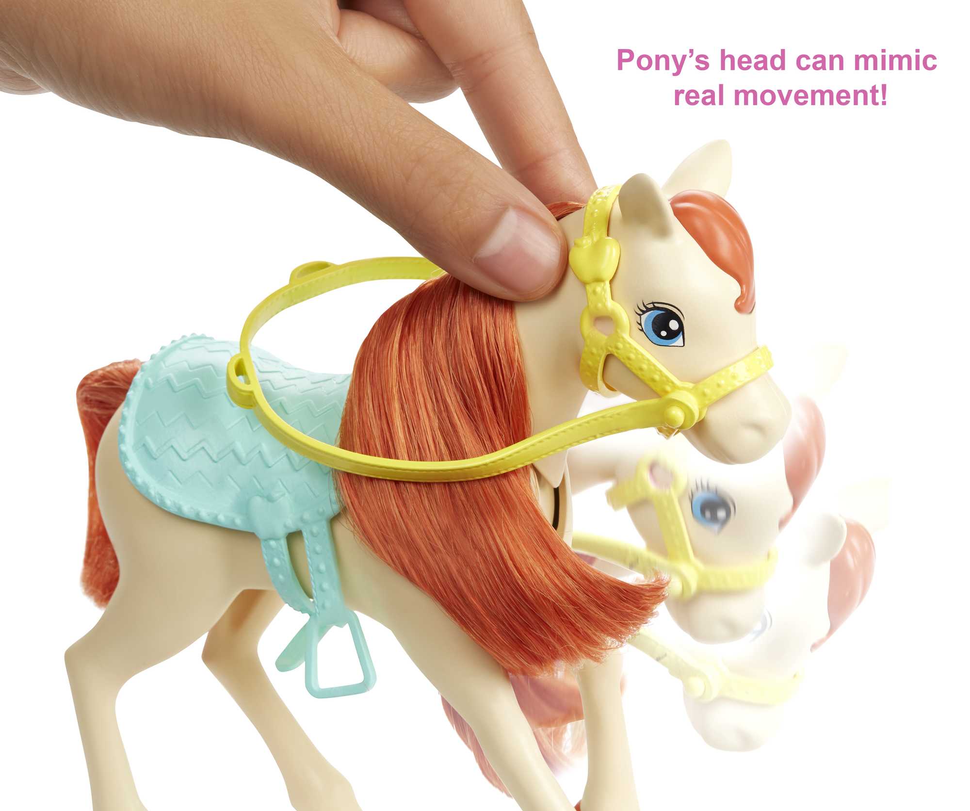 Barbie Hugs 'n' Horses With & Chelsea Dolls, Blonde Doll Playset