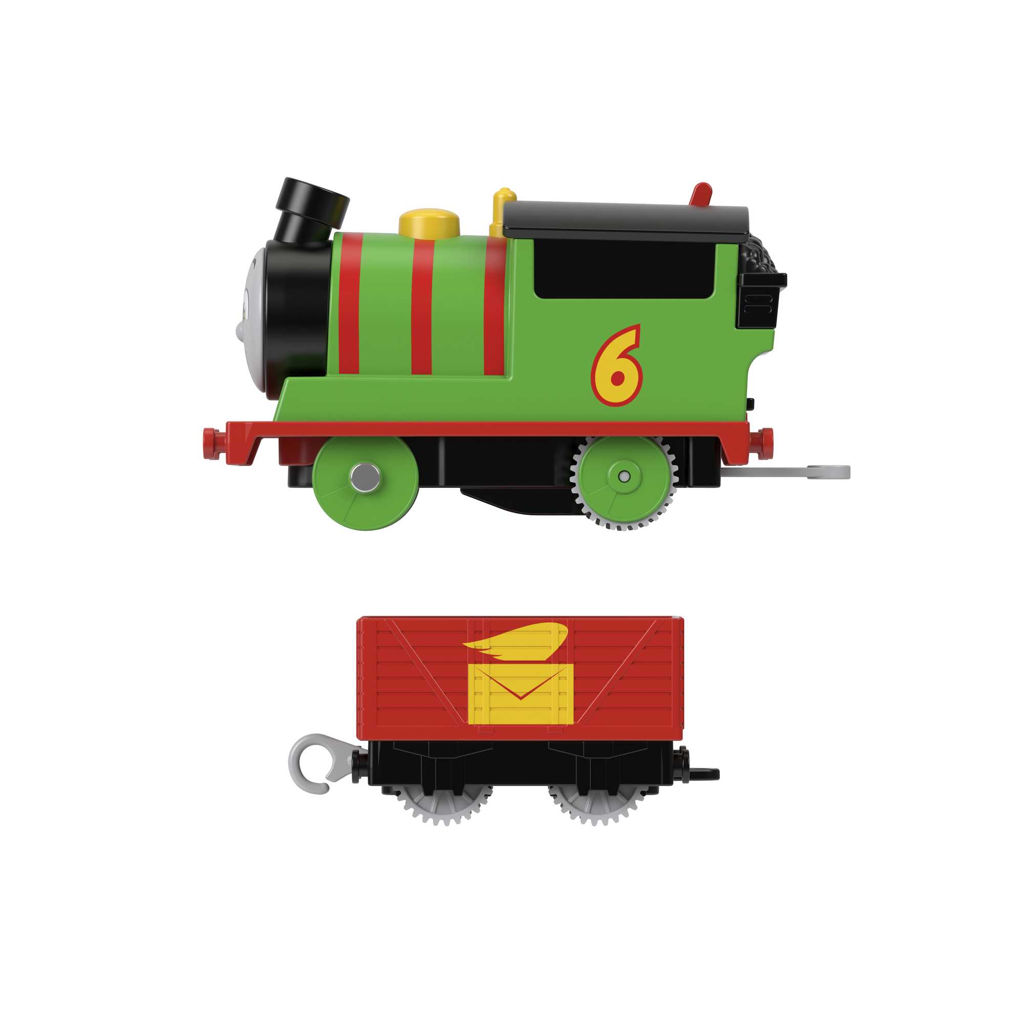 Thomas & Friends Percy Motorized Toy Train, Battery-Powered Engine & Tender