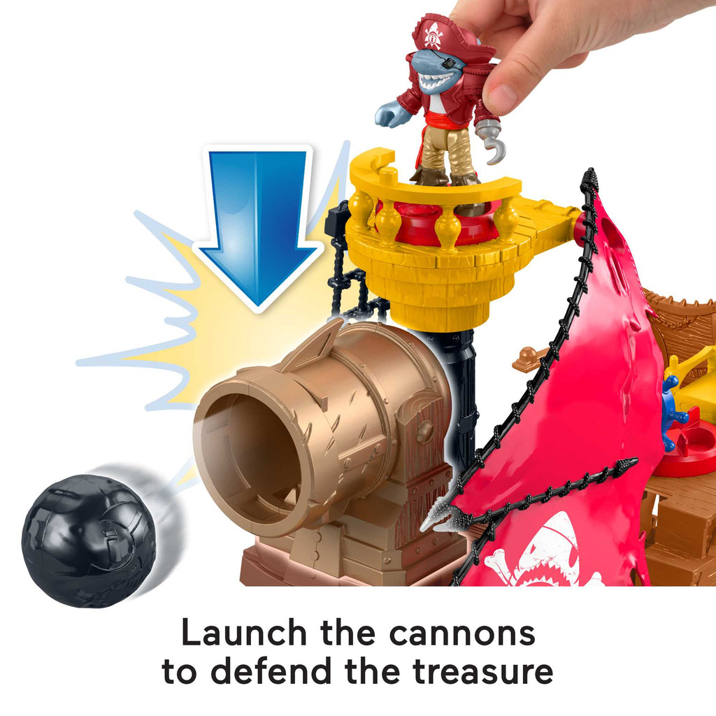 Imaginext Shark Bite Pirate Ship