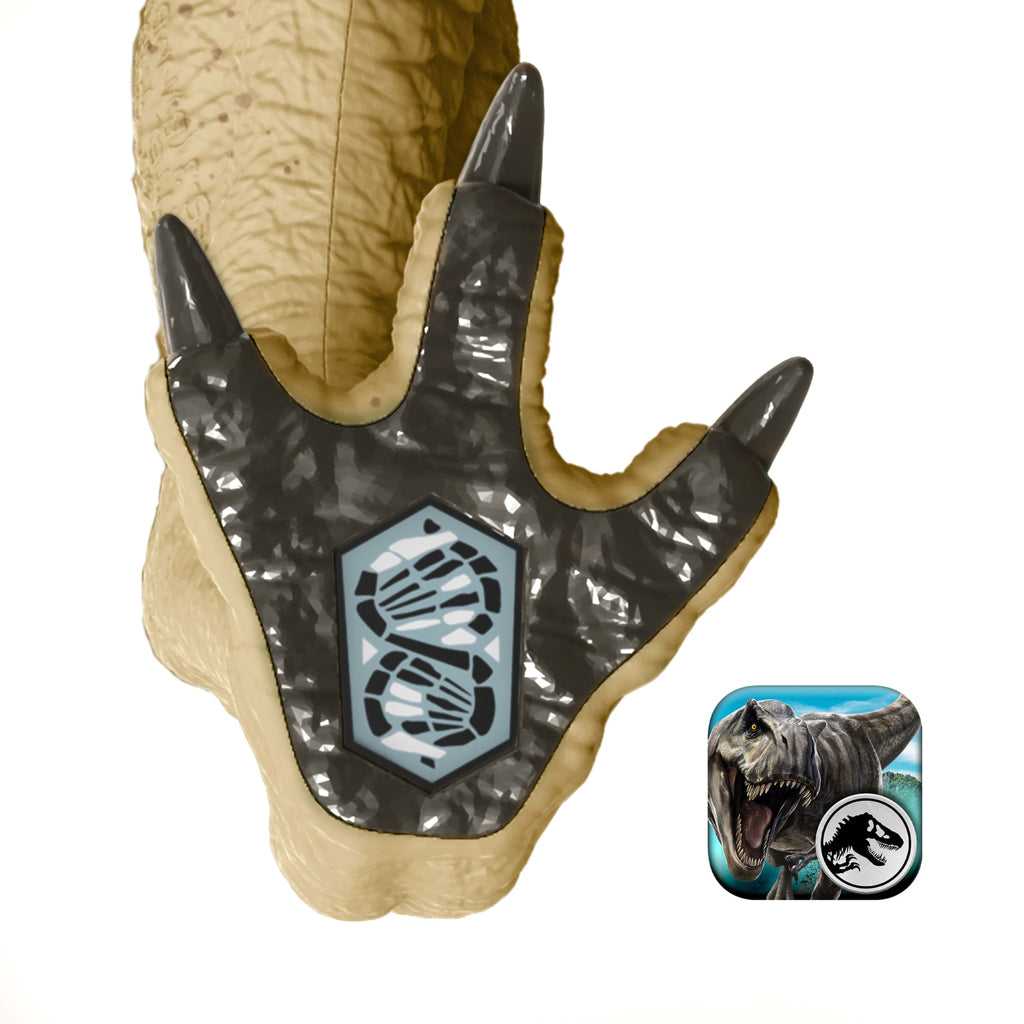 Jurassic World Rebirth Distortus Rex Action Figure, 22 Inch Rumble N Rampage Dinosaur Toy, 2 Attacks