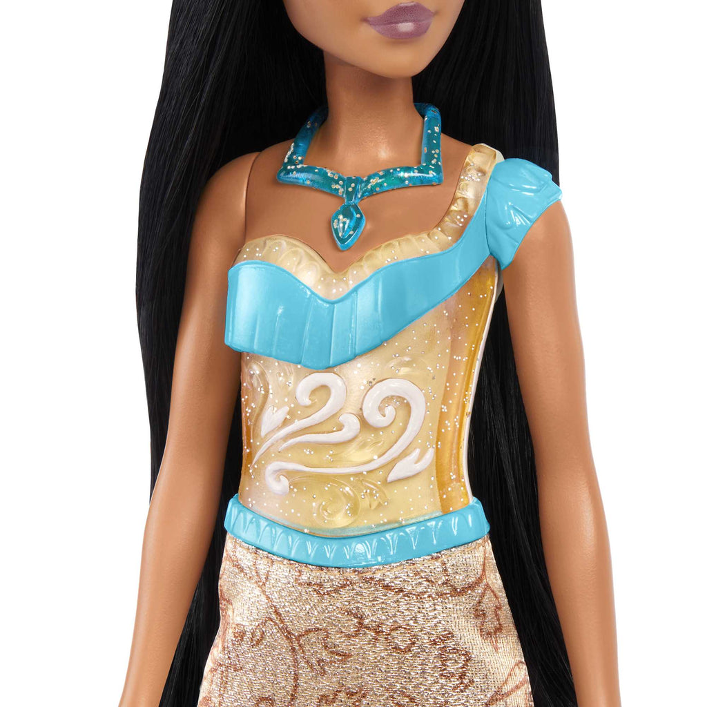 Disney Princess Pocahontas Doll With Sparkling Fashion & Accessories, Inspired By Disney Movie