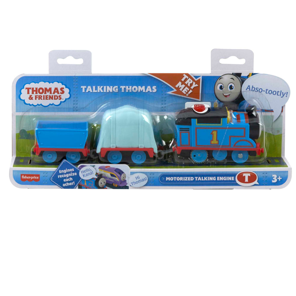Thomas & Friends Talking Thomas Toy Train, Motorized Engine With Phrases & Sounds