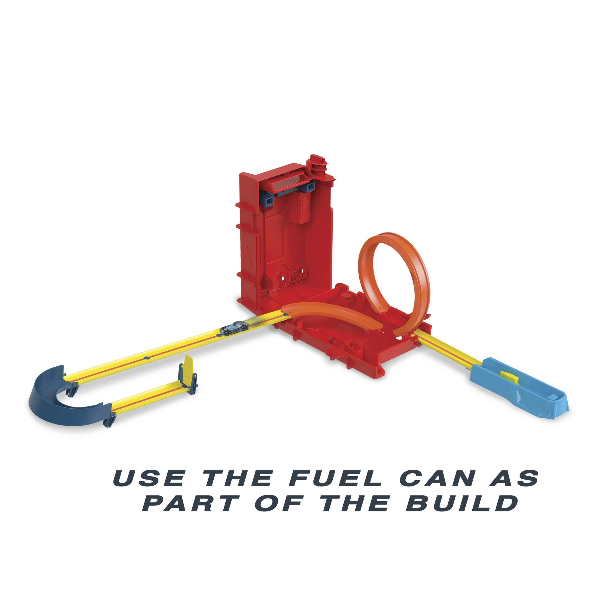 Hot Wheels Track Builder Unlimited Fuel Can Stunt Box, Gift For Kids 6 Years & Up