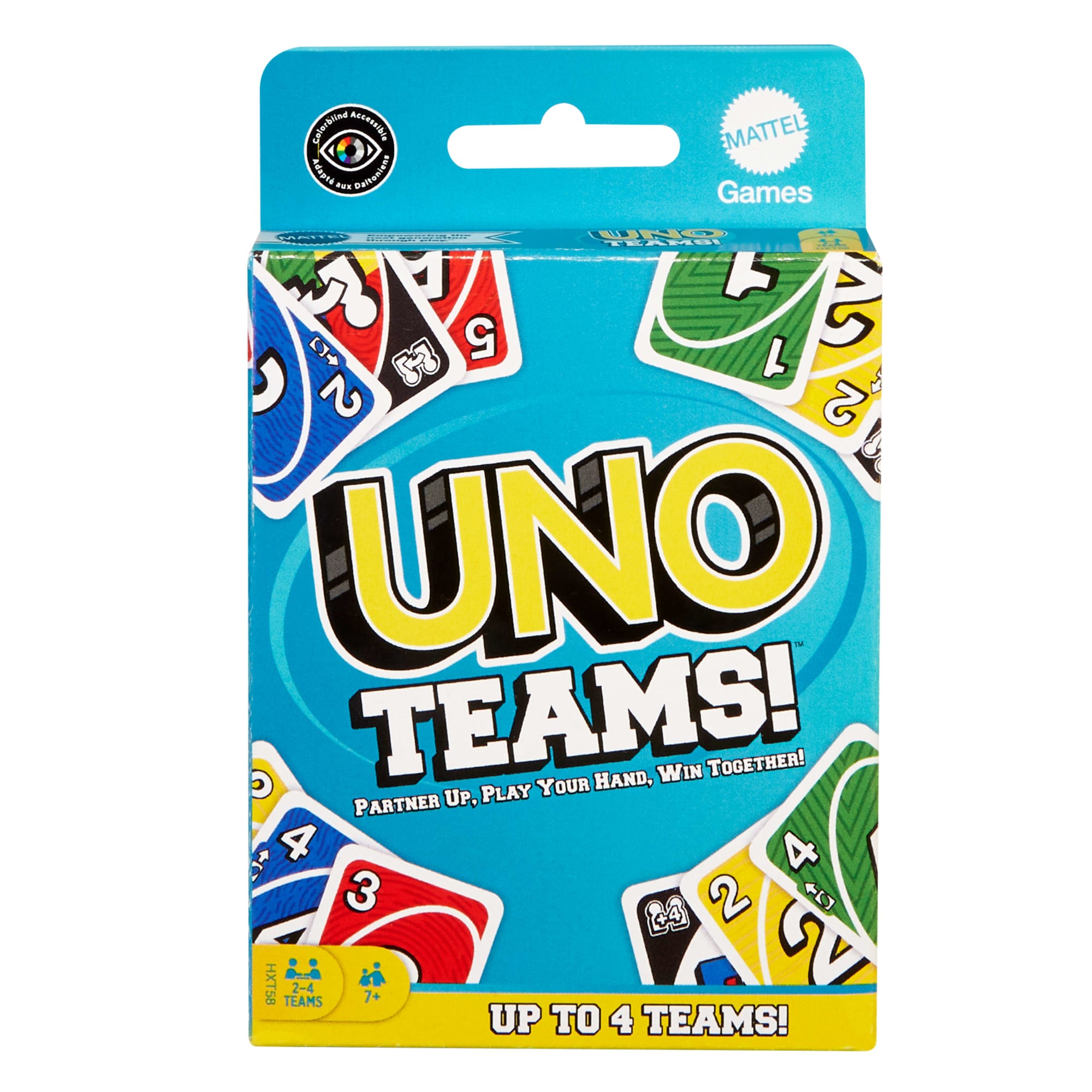 UNO Juego de Cartas Teams