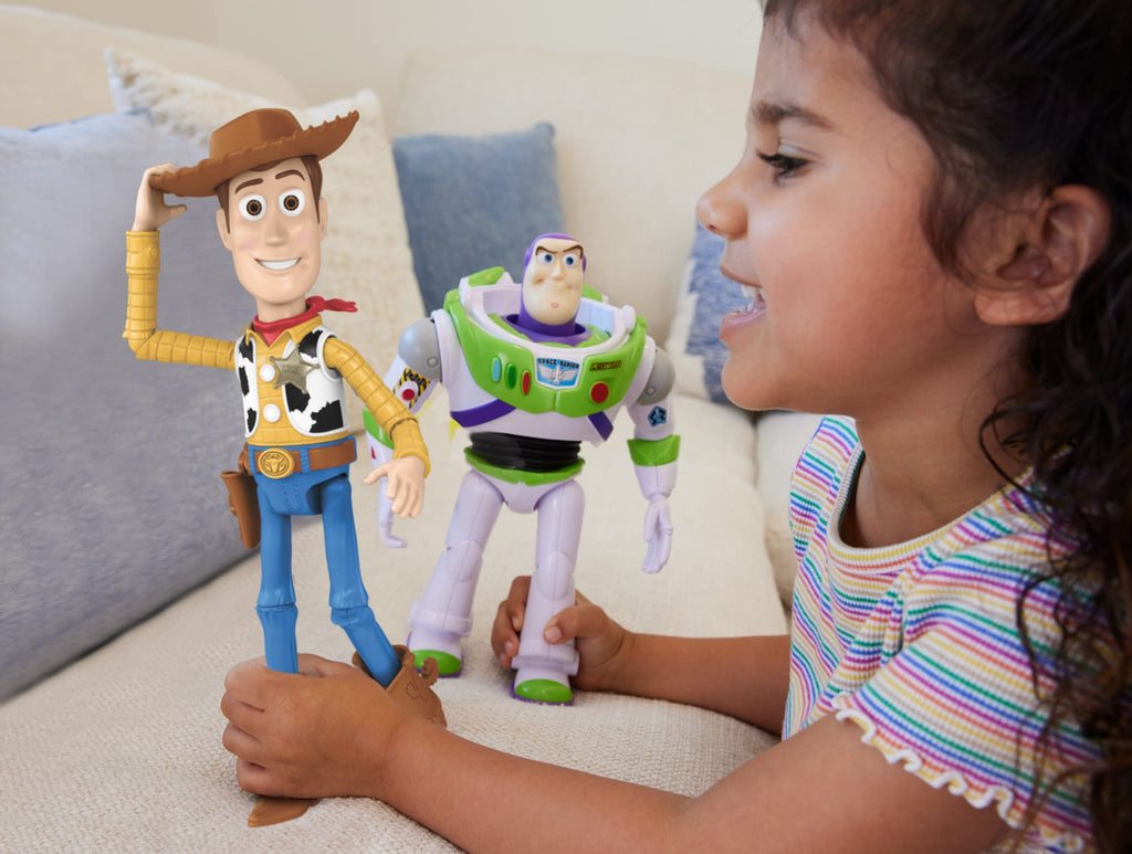 Disney And Pixar Toy Story Large Woody Action Figure, Collectible Toy in 12-Inch Scale