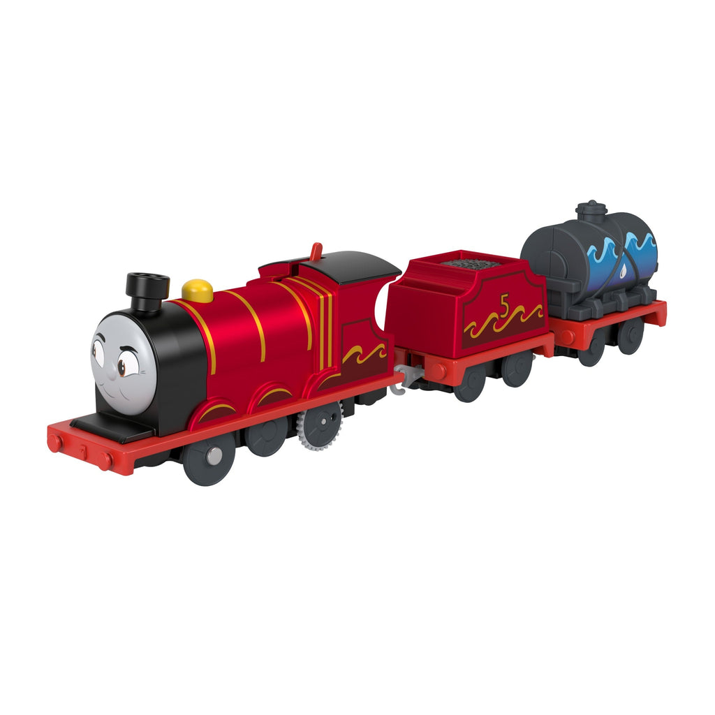 Thomas & Friends Splash Tank James Motorized Toy Train With Cargo