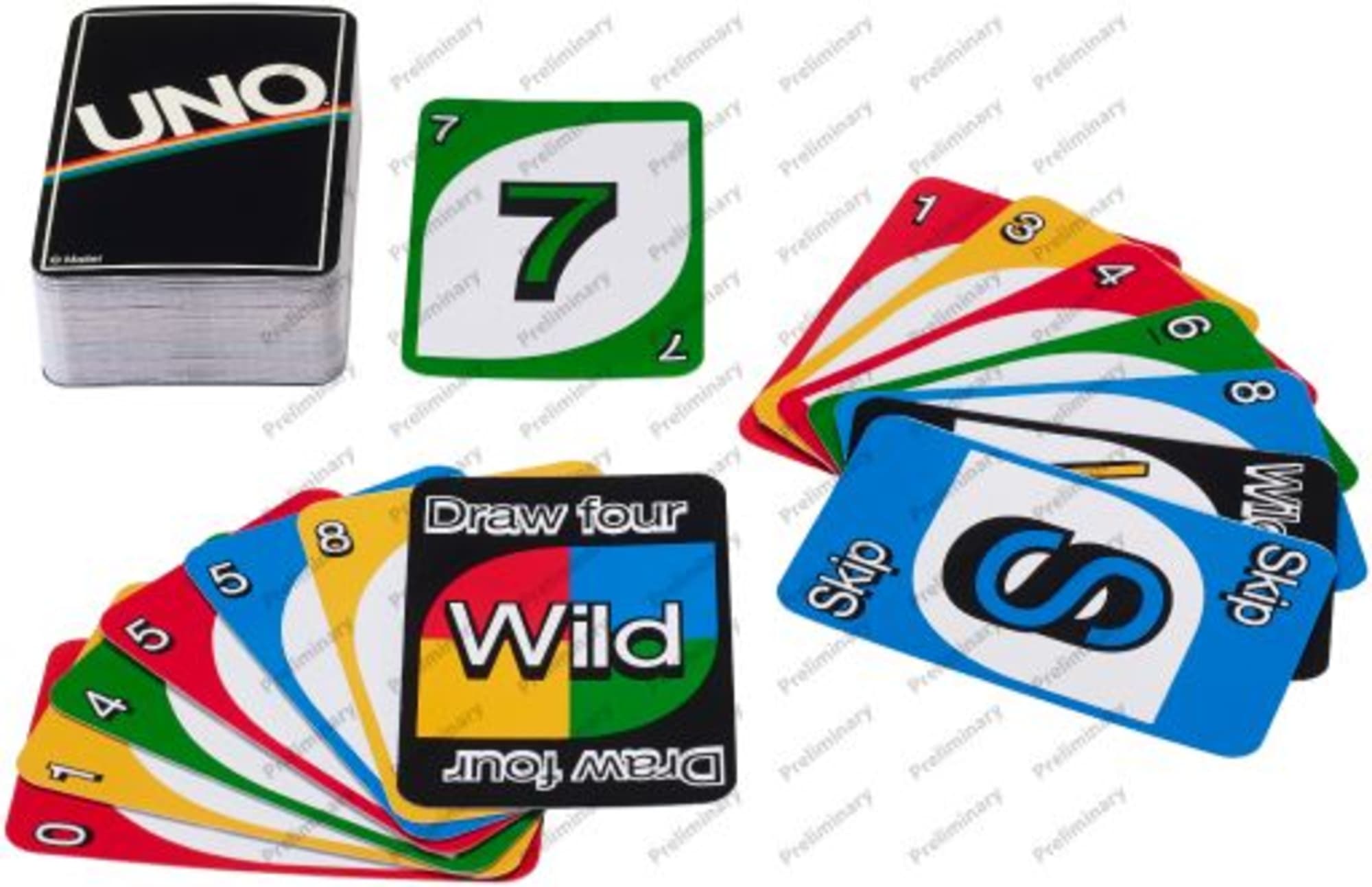 UNO Retro Edition Card Game | Mattel