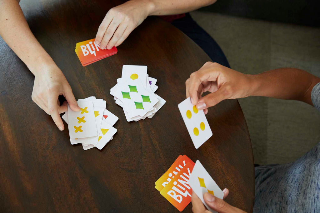 Blink Card Game For Family Night, World's Fastest Card Game, Easy For Kids in A Collectible Storage Tin
