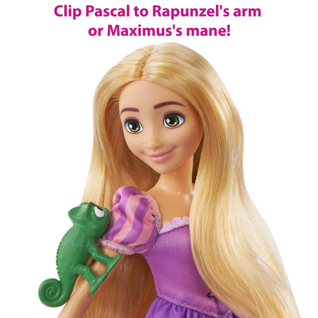 Disney Princess Toys, Rapunzel Doll And Horse, Gifts For Kids