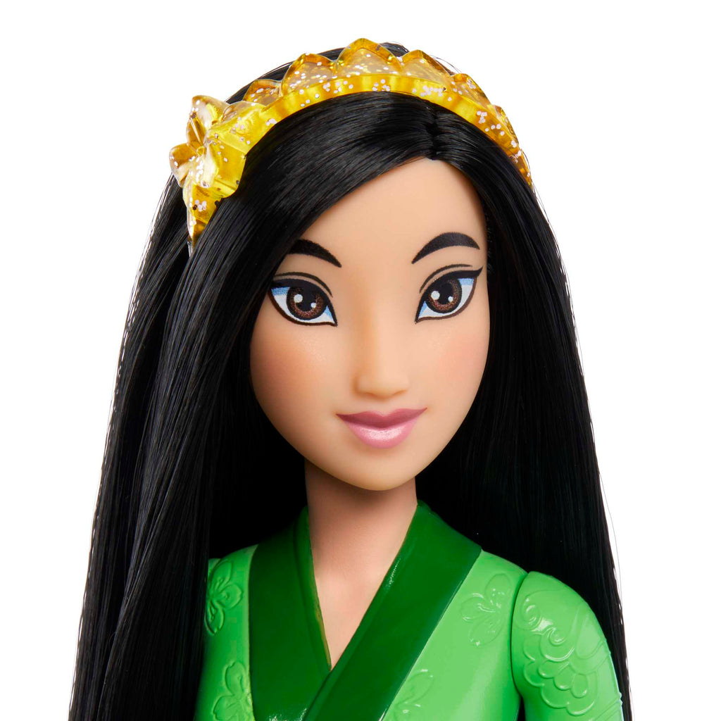 Disney Princess Mulan Doll With Sparkling Fashion & Accessories, Inspired By Disney Movie