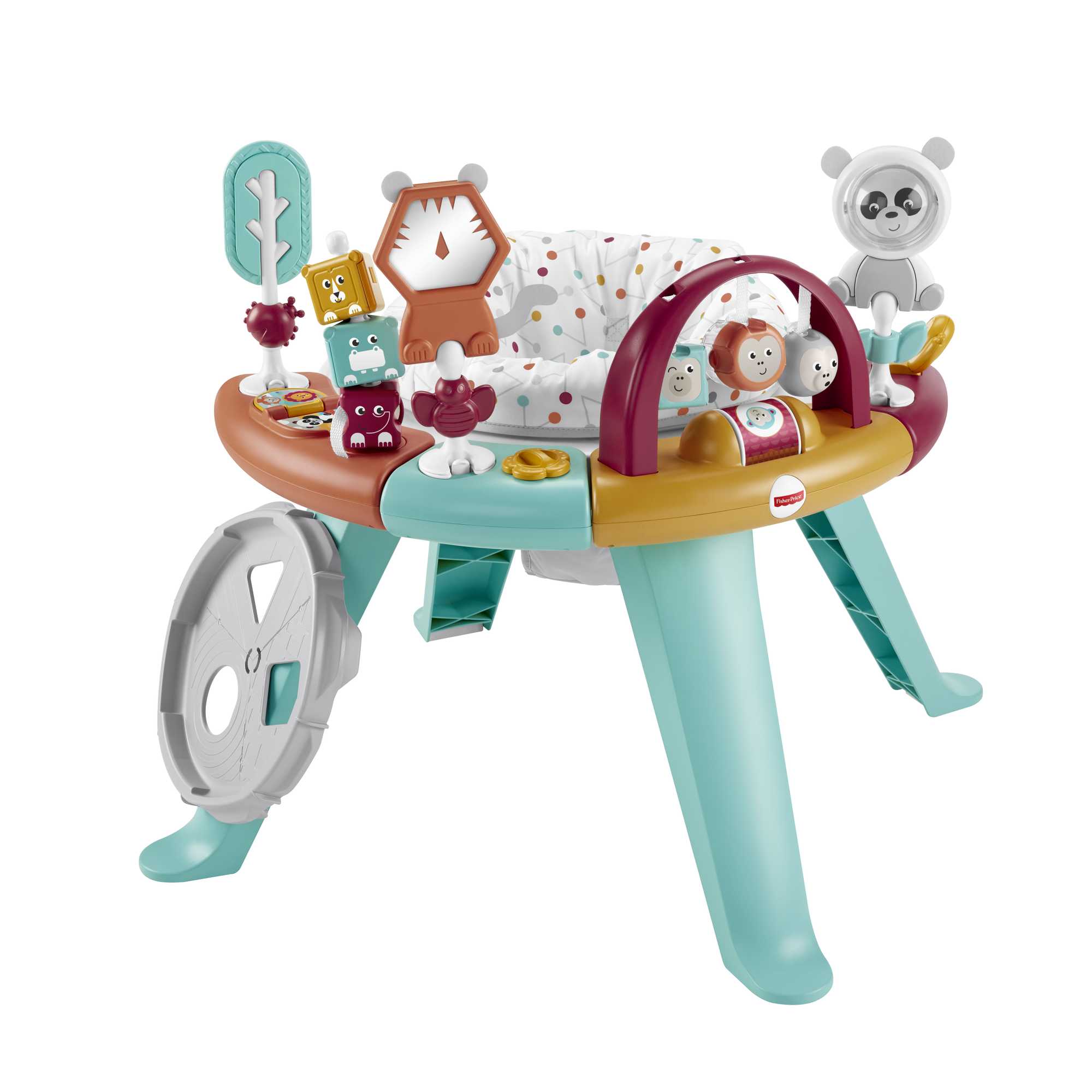 Fisher-Price 3-in-1 Spin & Sort Activity Center - Watermelon Mint