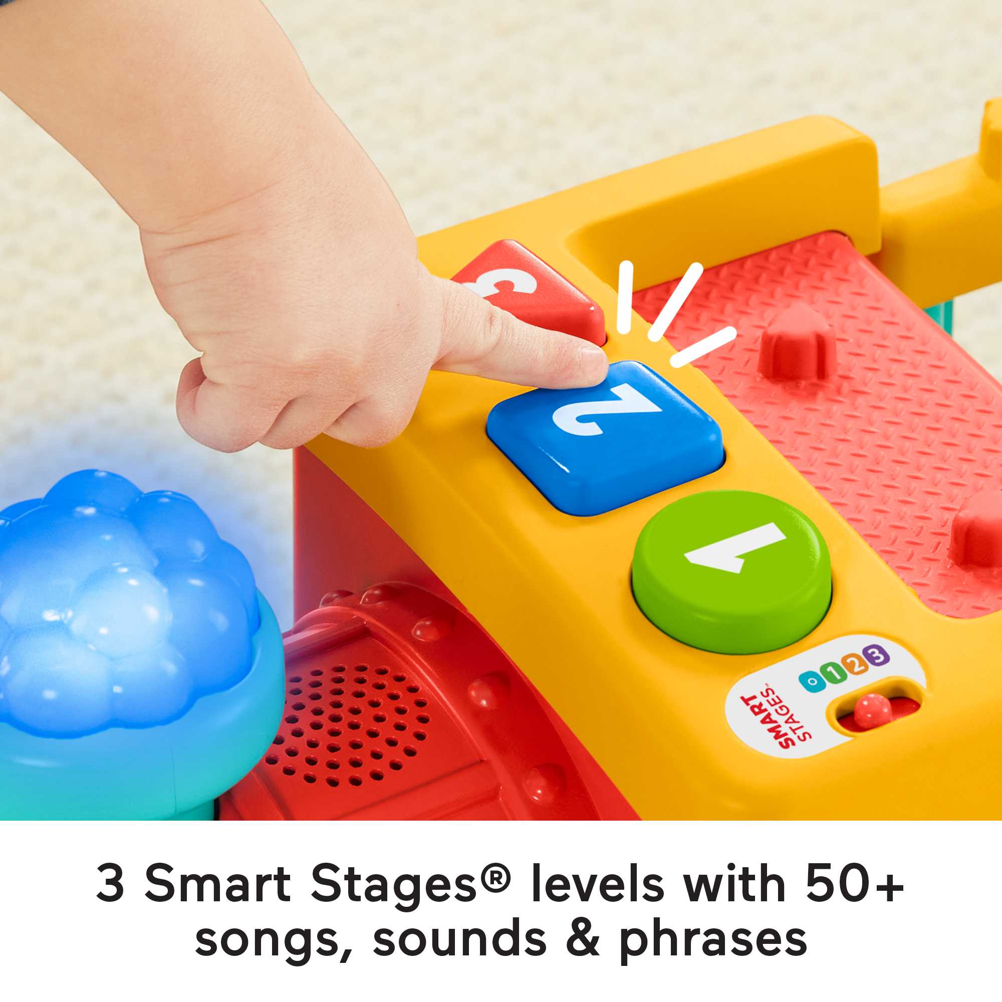 Fisher-Price Little People Big ABC Animal Train Toddler Learning Toy With Lights Music & 6 Figures