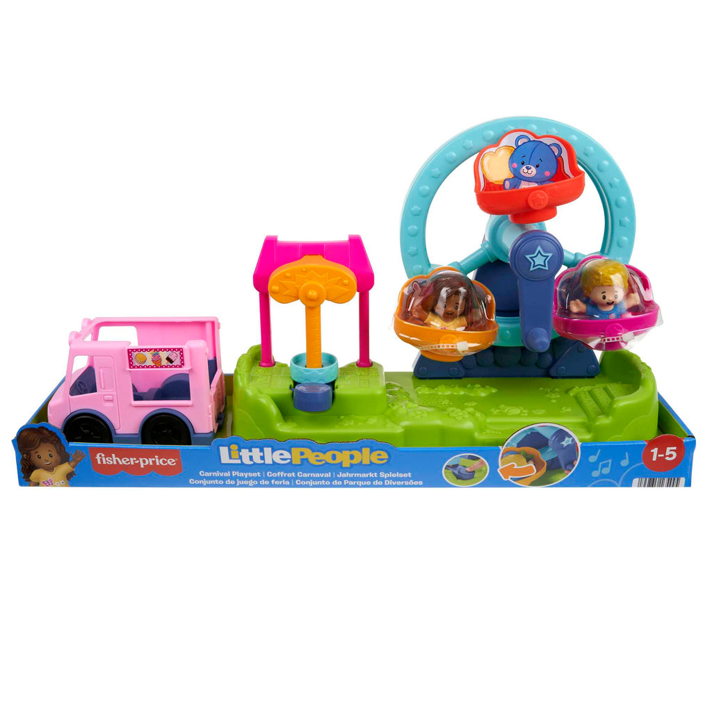 Fisher-Price Little People Carnival Playset With Ferris Wheel & Figures For Toddlers