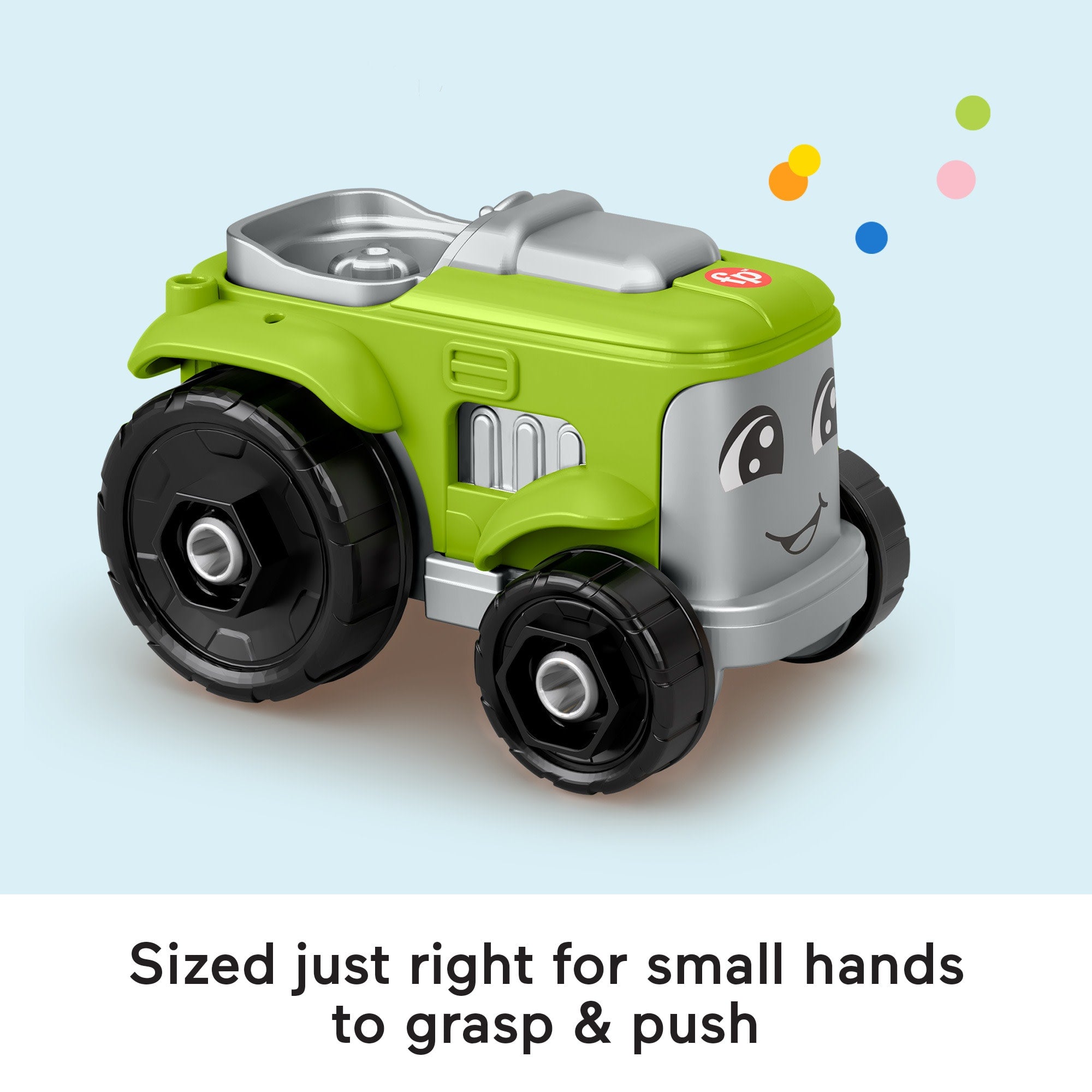 Fisher-Price Little People Tractor Farm Toy & Figure Set For Toddlers, 2 Pieces