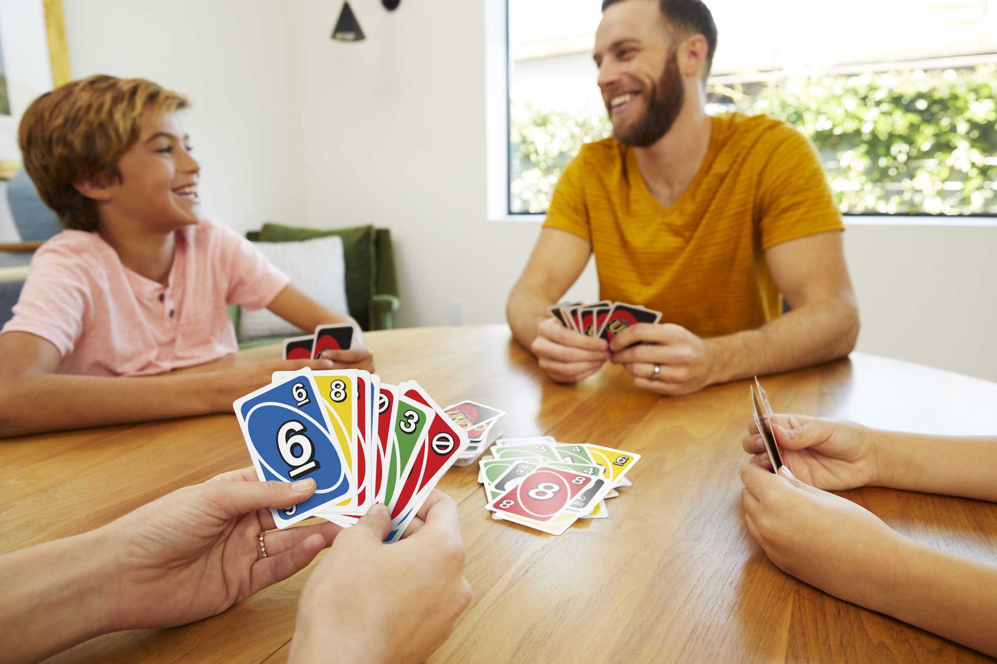 UNO Card Games, Left Hand UNO Game in Storage Tin