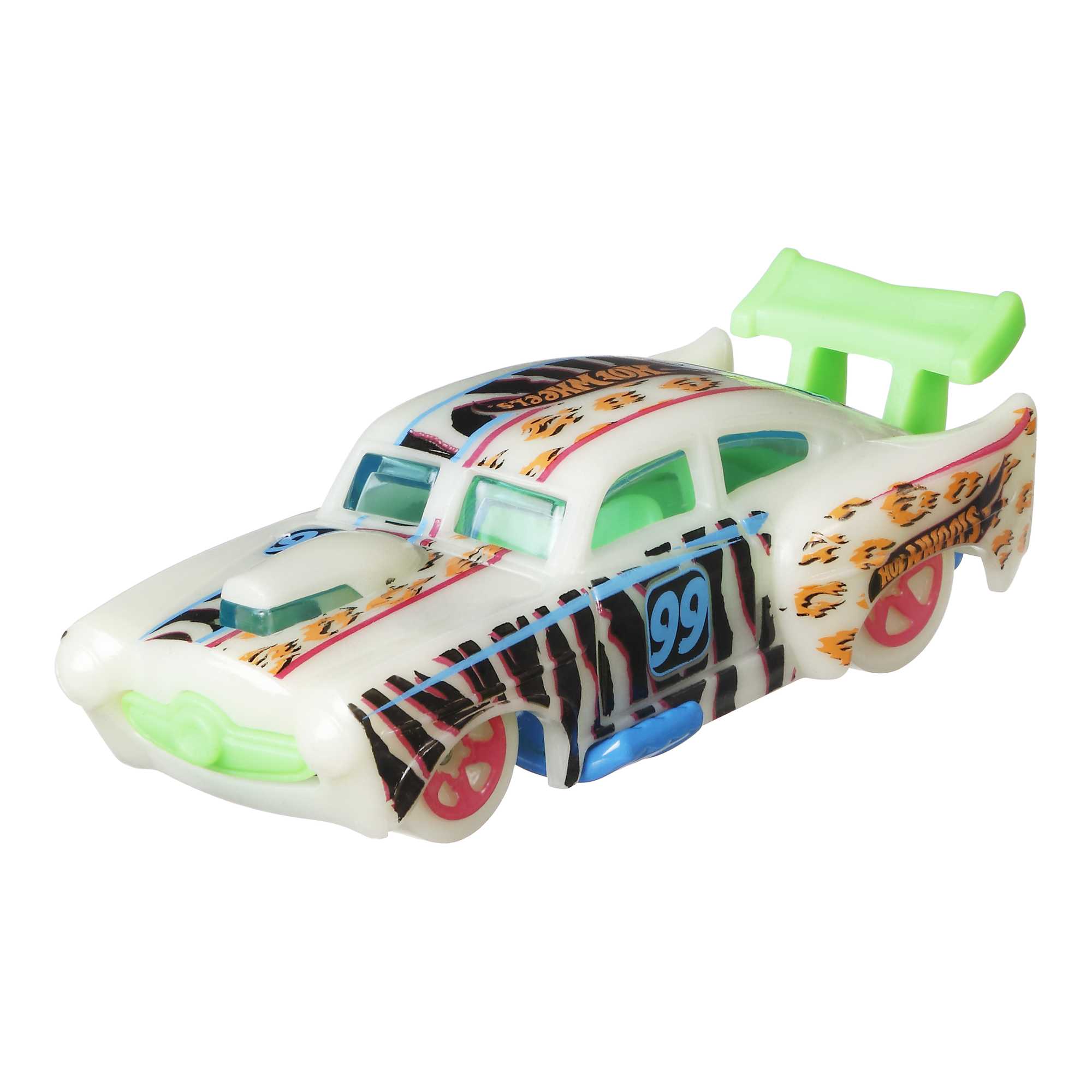Hot Wheels Monster Trucks Coffret 10 Véhicules Phosphorescents