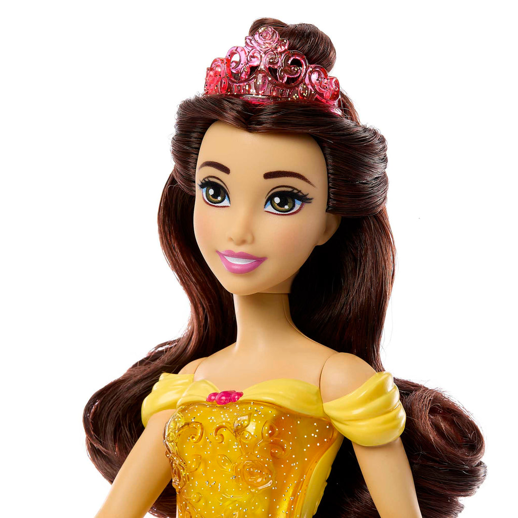Disney Princess Belle Doll With Sparkling Fashion & Accessories, Inspired By Beauty & The Beast
