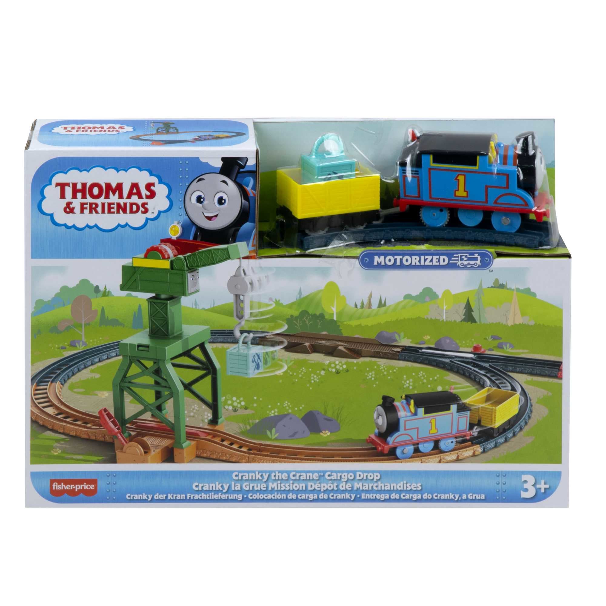 Fisher-Price Thomas & Friends Cranky The Crane Cargo Drop