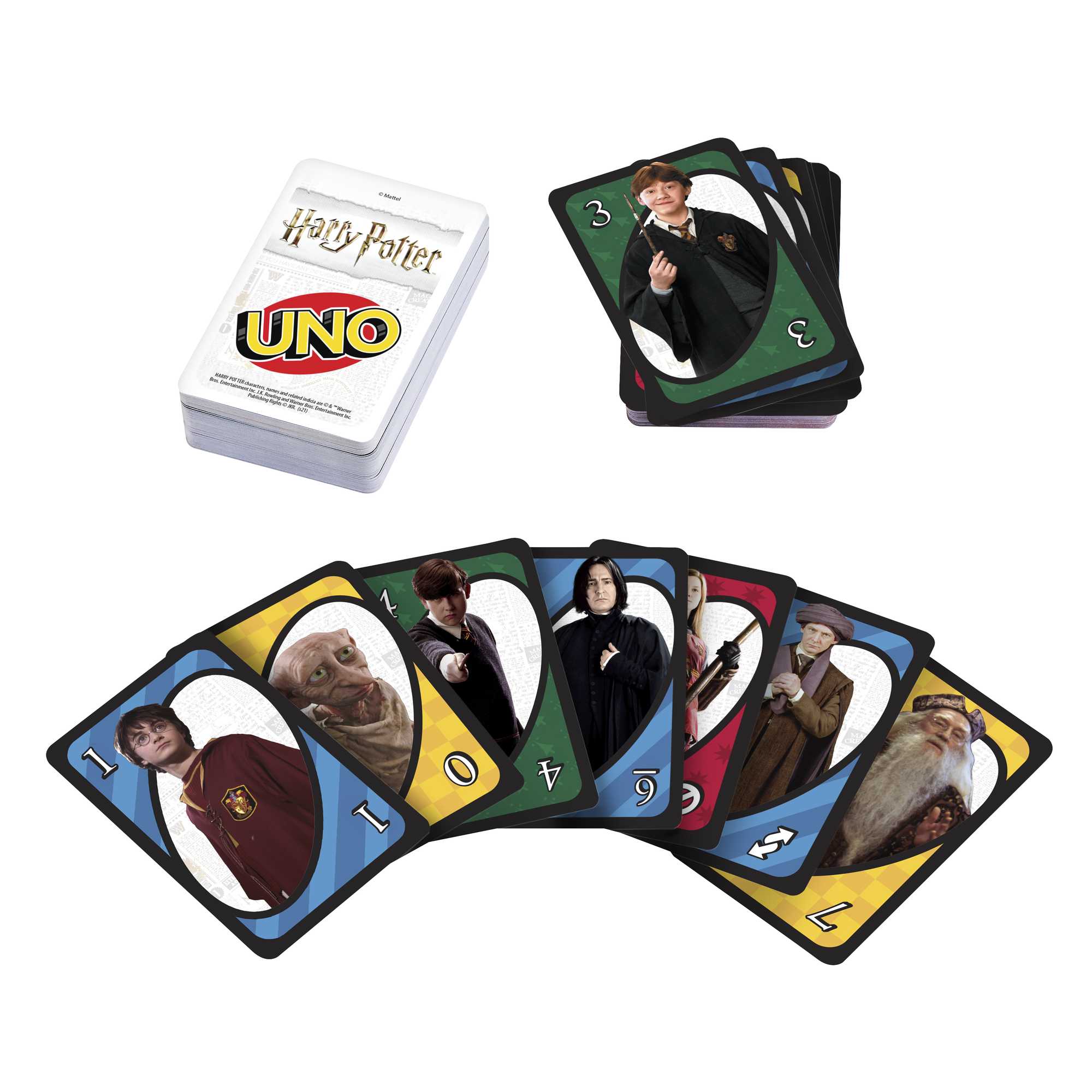 UNO Jogo de Cartas Harry Potter
