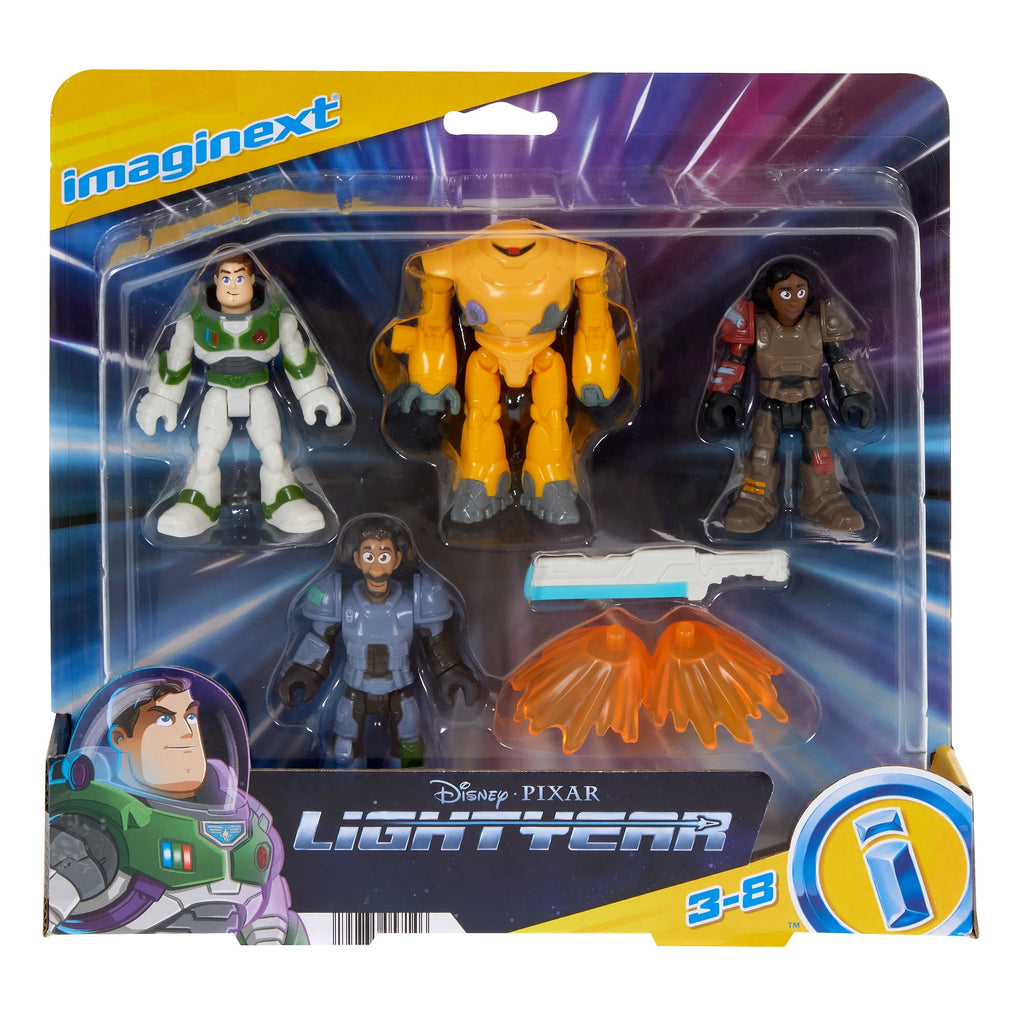 Imaginext Jr. Zap Patrol Figure Multipack Feat. Disney And Pixar Lightyear