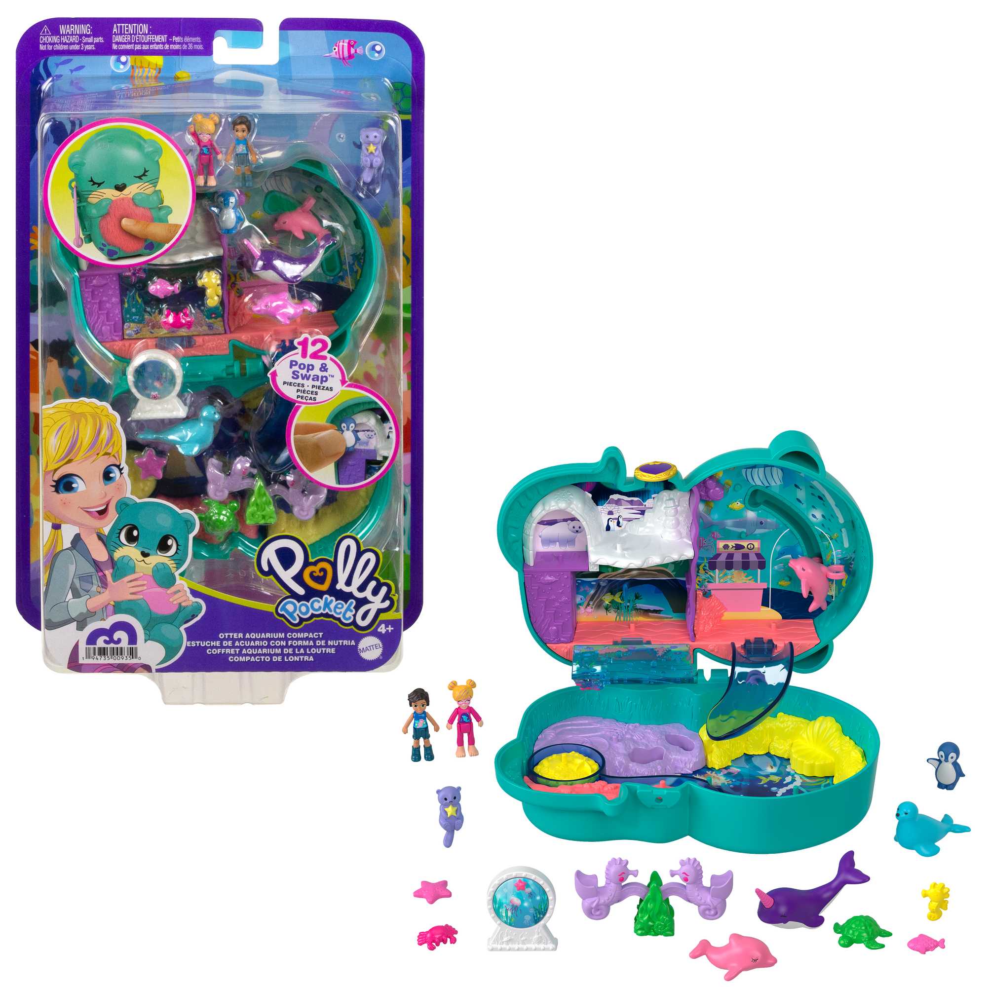 Polly Pocket Coffret Loutre Aquatique