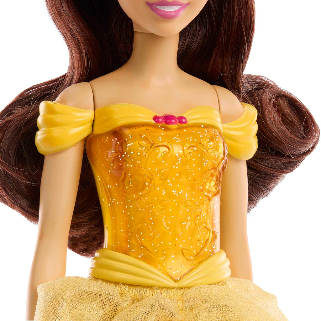 Disney Princess Belle Doll With Sparkling Fashion & Accessories, Inspired By Beauty & The Beast