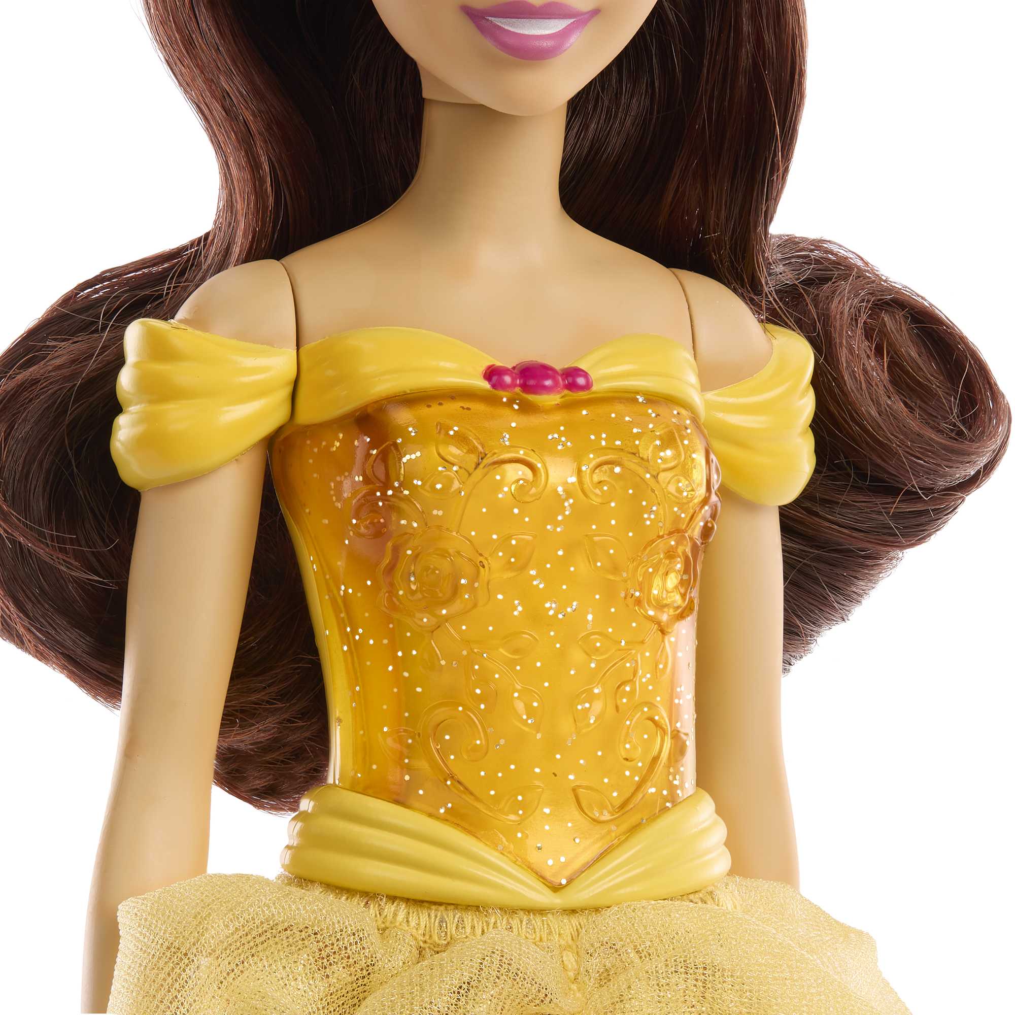 Disney Princess Belle Doll With Sparkling Fashion & Accessories, Inspired By Beauty & The Beast