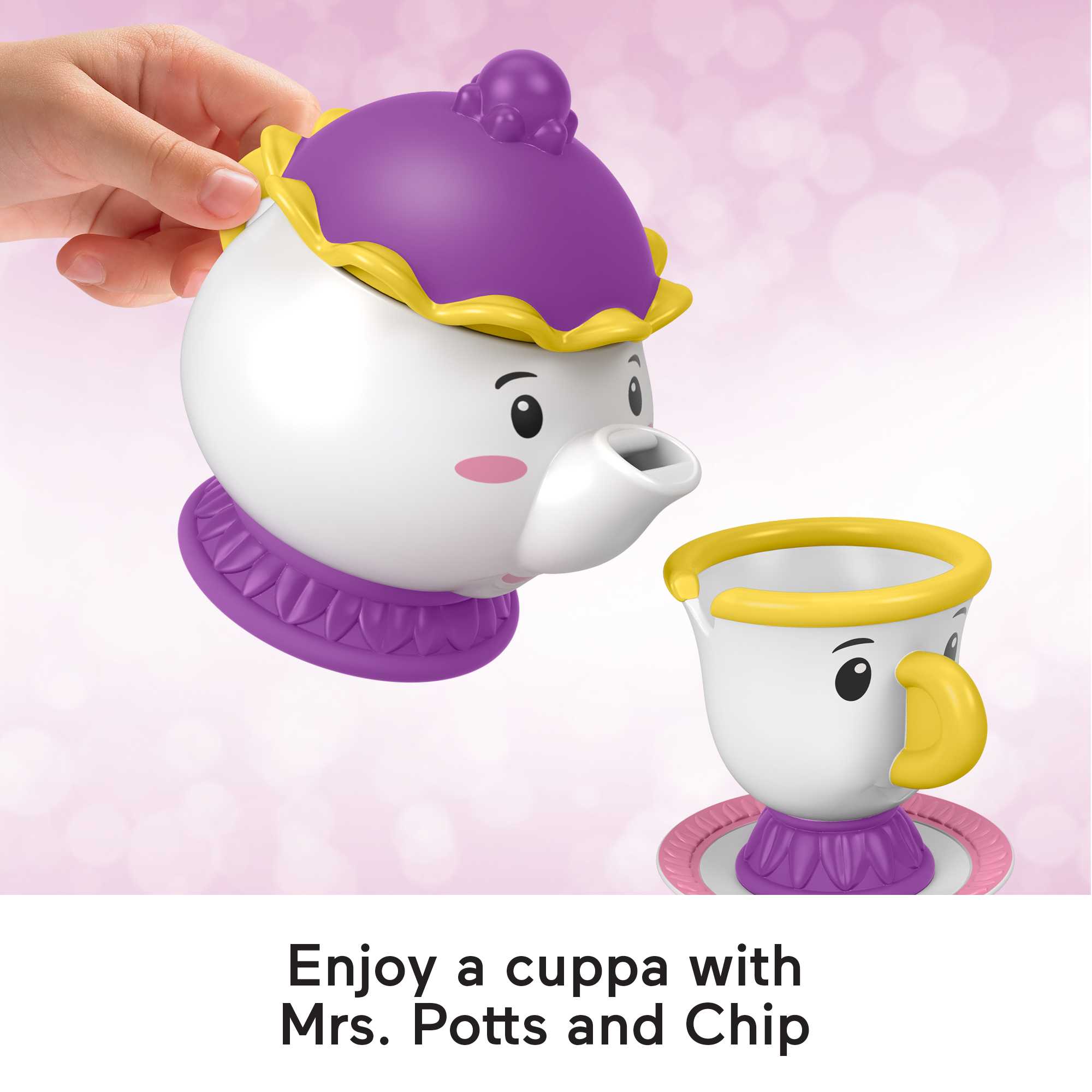 Disney Princess Time For Tea With Belle Playset By Little People