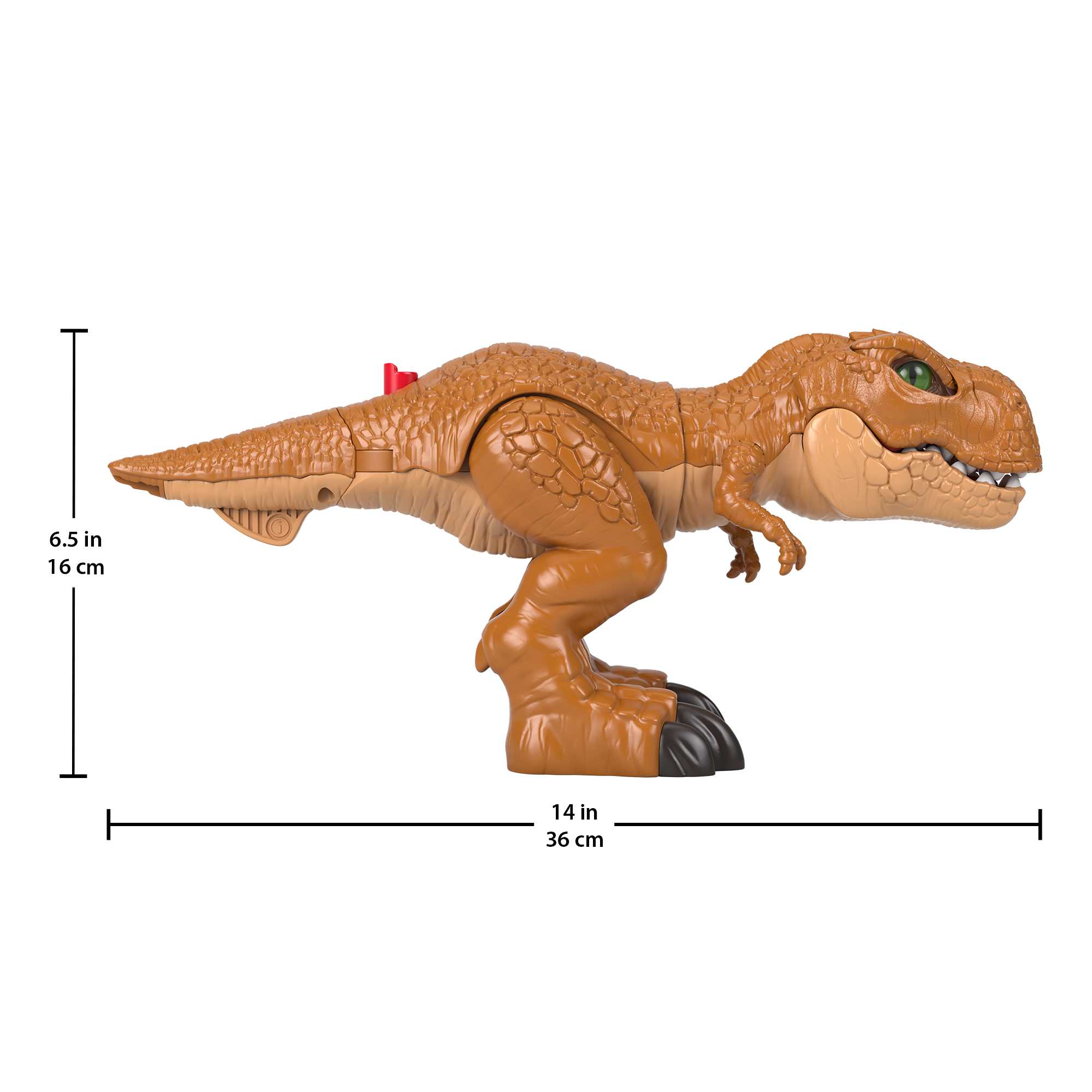 Imaginext Jurassic World thrashin’ Action T. Rex Dinosaur Toy For Preschool Kids