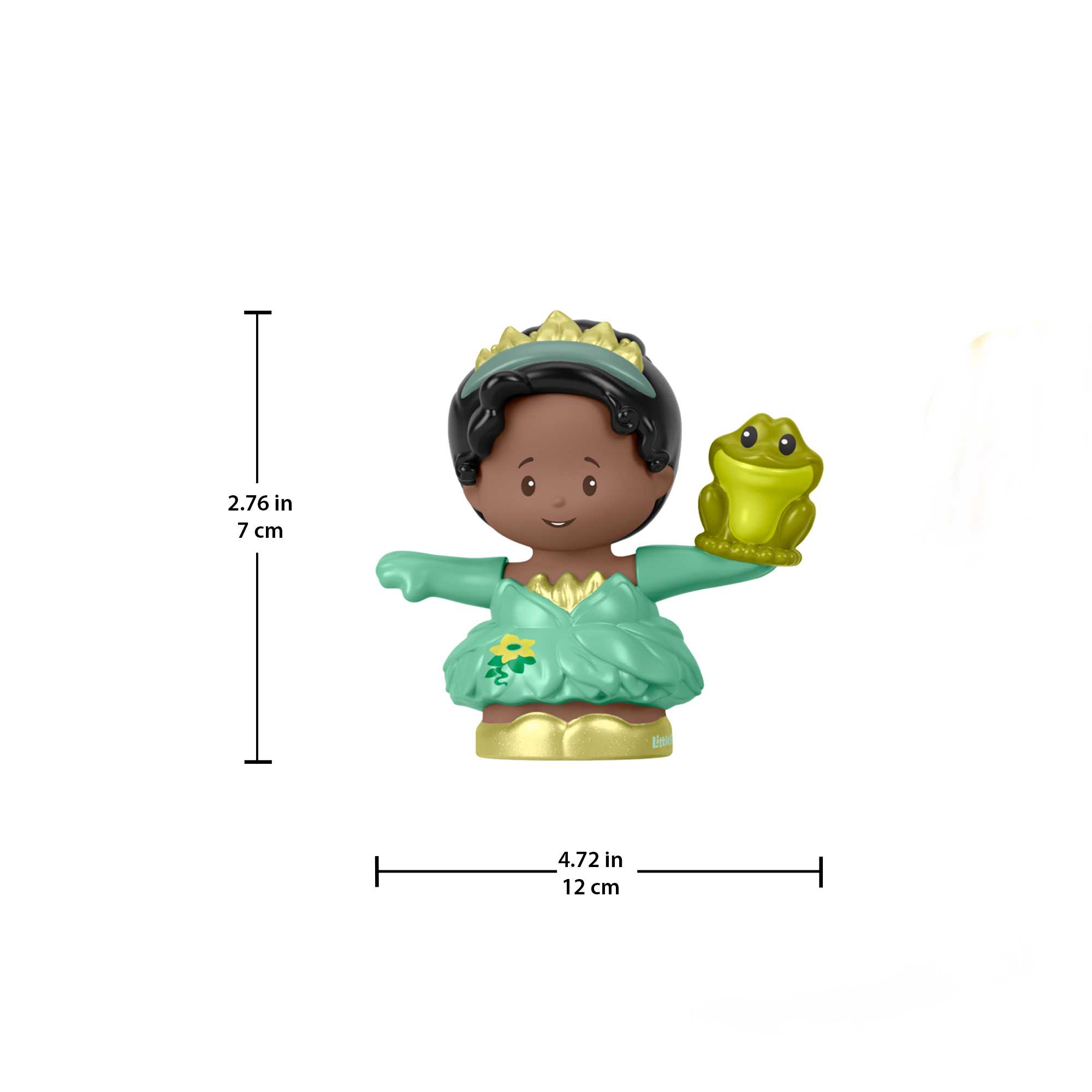 Disney Princess Gift Set Little People Character Figures For Toddlers, 6 Pieces