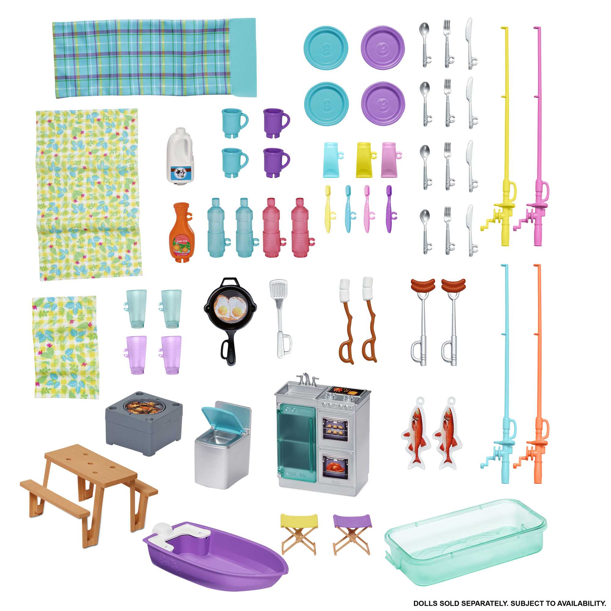 Barbie 3-in-1 Dreamcamper Vehicle And Accessories