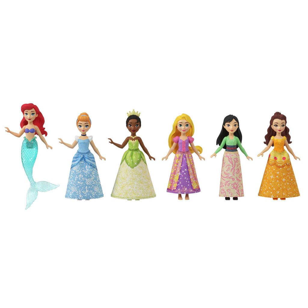 Disney-Princesses Disney-6 Mini-Princesses-Coffret Avec Accessoires