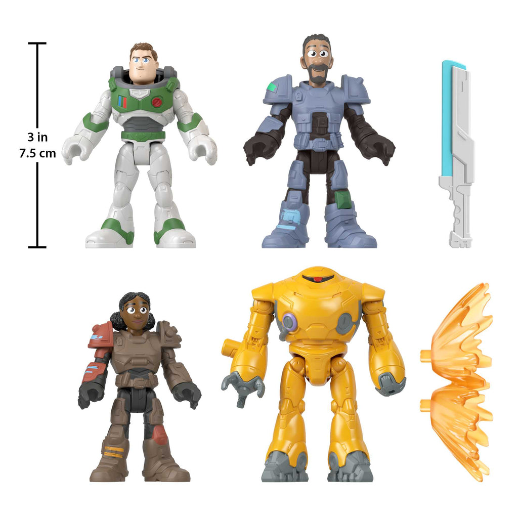Imaginext Jr. Zap Patrol Figure Multipack Feat. Disney And Pixar Lightyear
