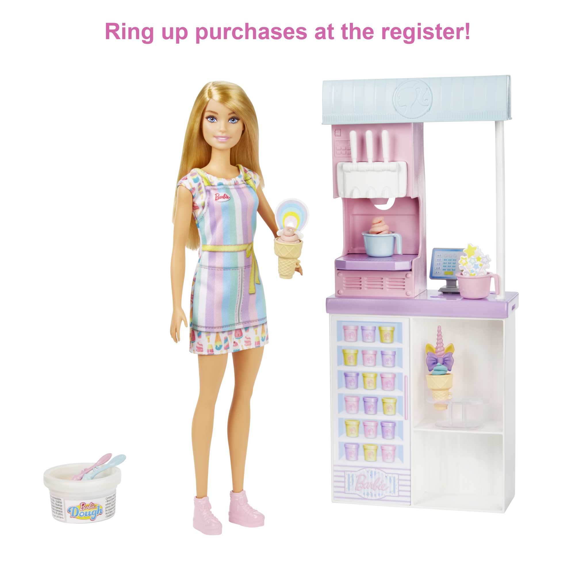 Barbie Ice Cream Shop Playset