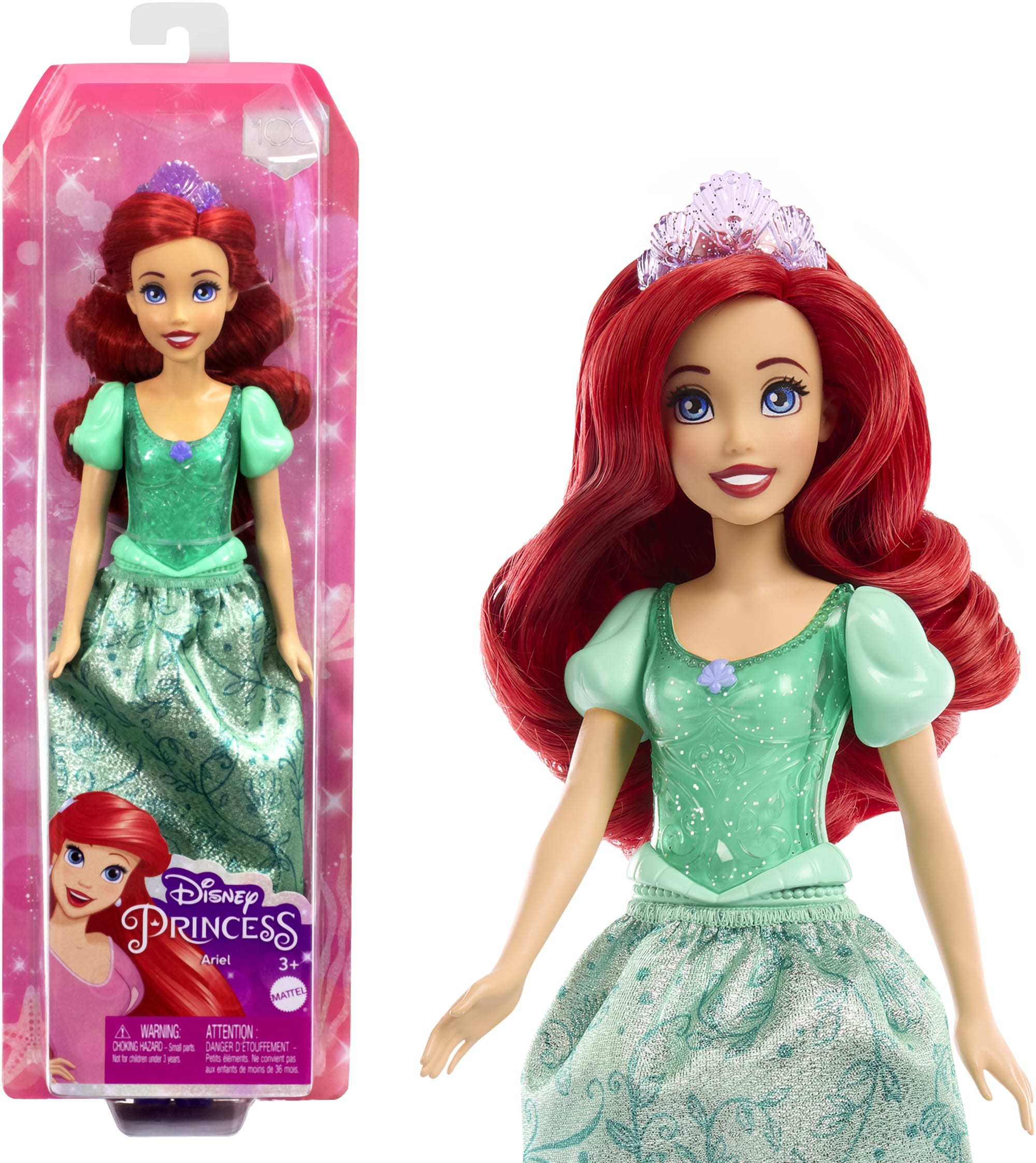 Disney-Princesses Disney-Ariel-Poupée, Habillage et Accessoires