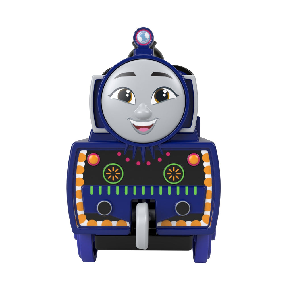 Thomas & Friends Toy Train, Ashima Diecast Push-Along Engine With Cargo, Preschool Toy