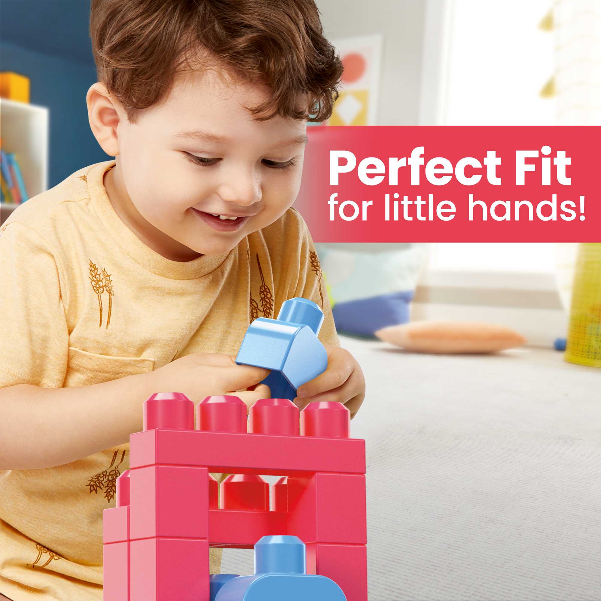 MEGA Bloks First Builders Big Building Bag - Pink