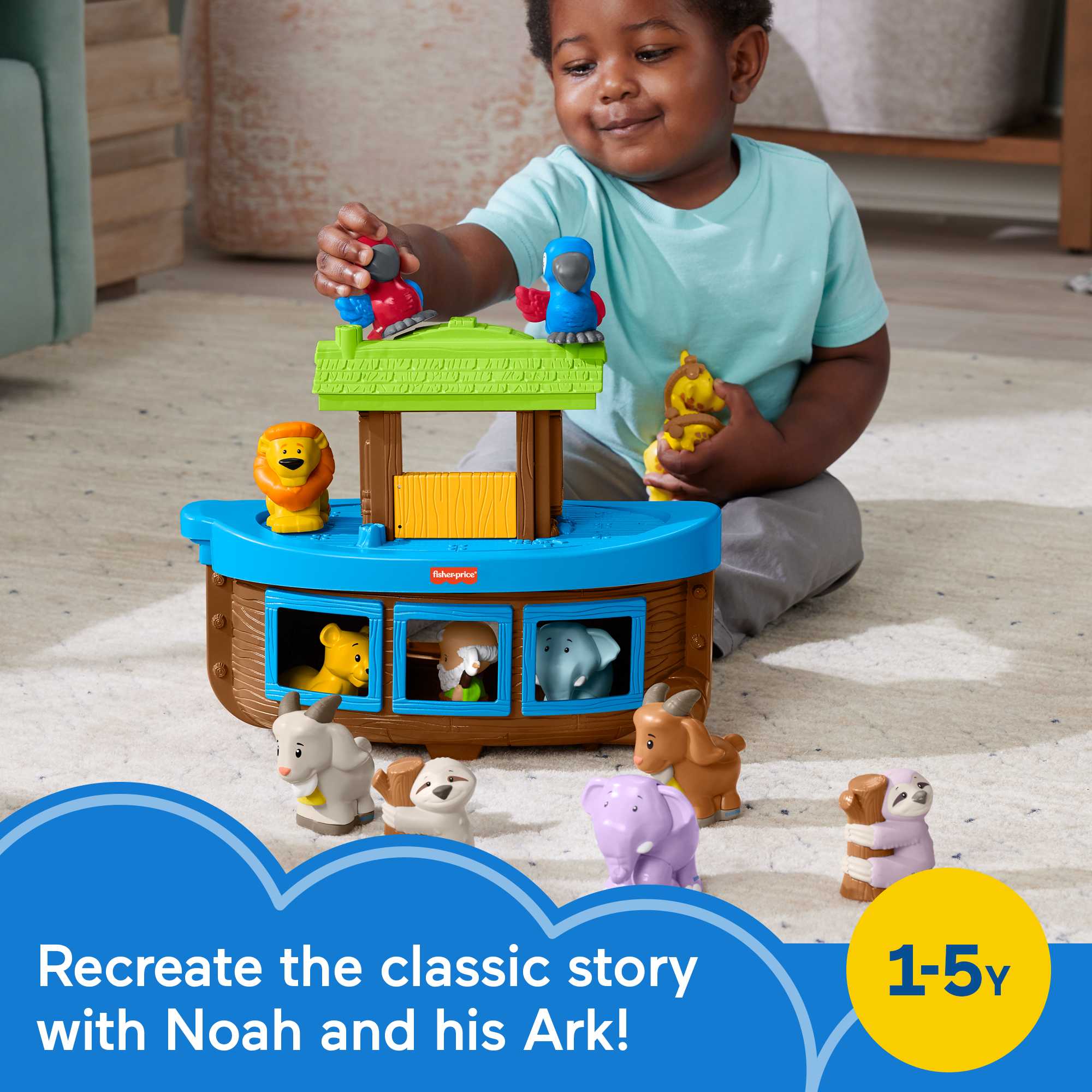 Fisher-Price Little People Noah's Ark Gift Set