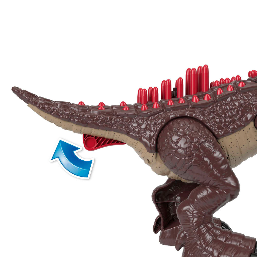 Imaginext Jurassic World Carnotaurus Dinosaur Toy With Spike Strike Action, 2-Piece Preschool Toys