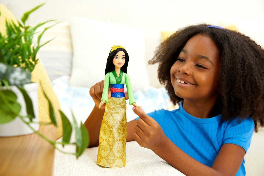 Disney Princess Mulan Doll With Sparkling Fashion & Accessories, Inspired By Disney Movie