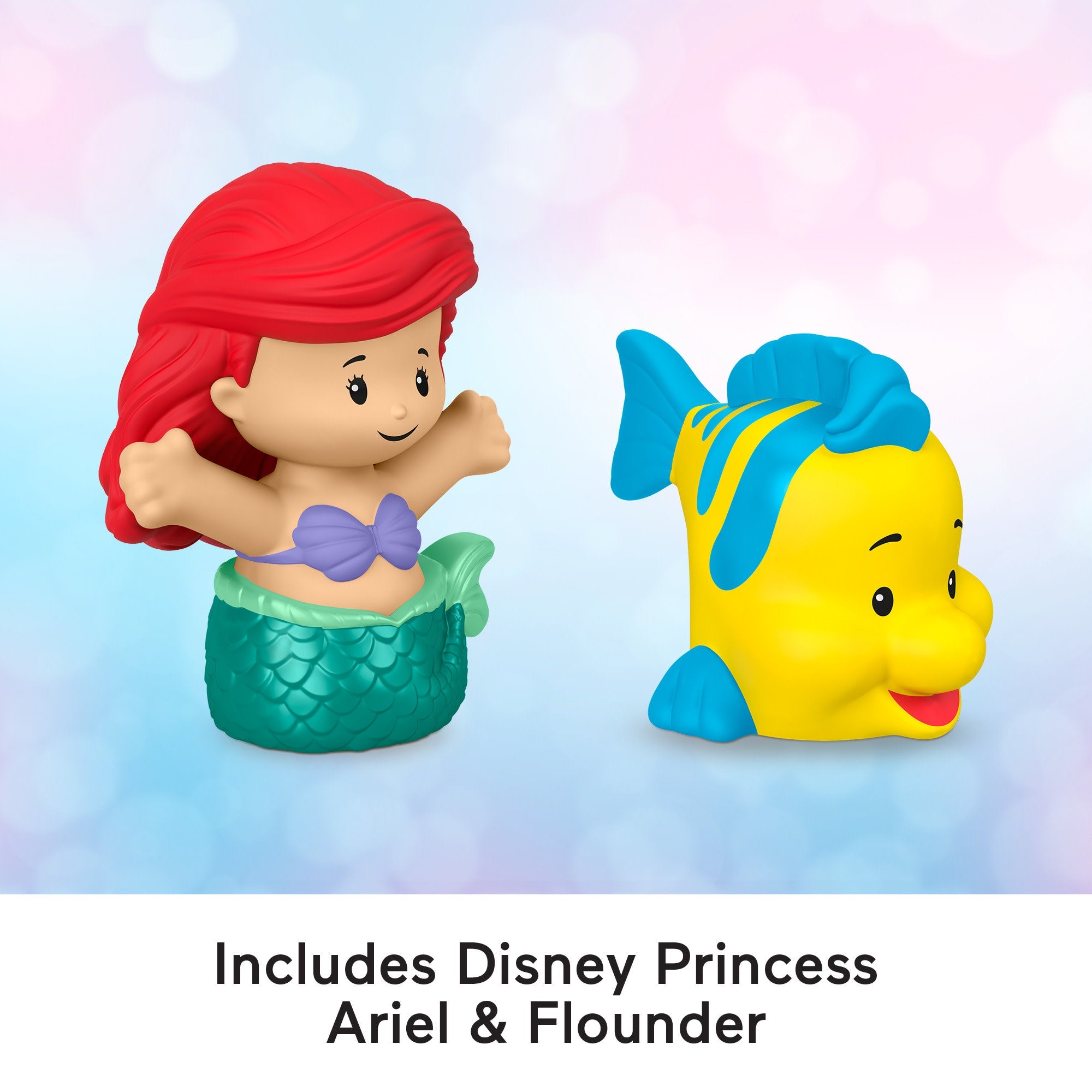Disney Princess Figure Set Collection Little People Toddler Toys, Characters May Vary